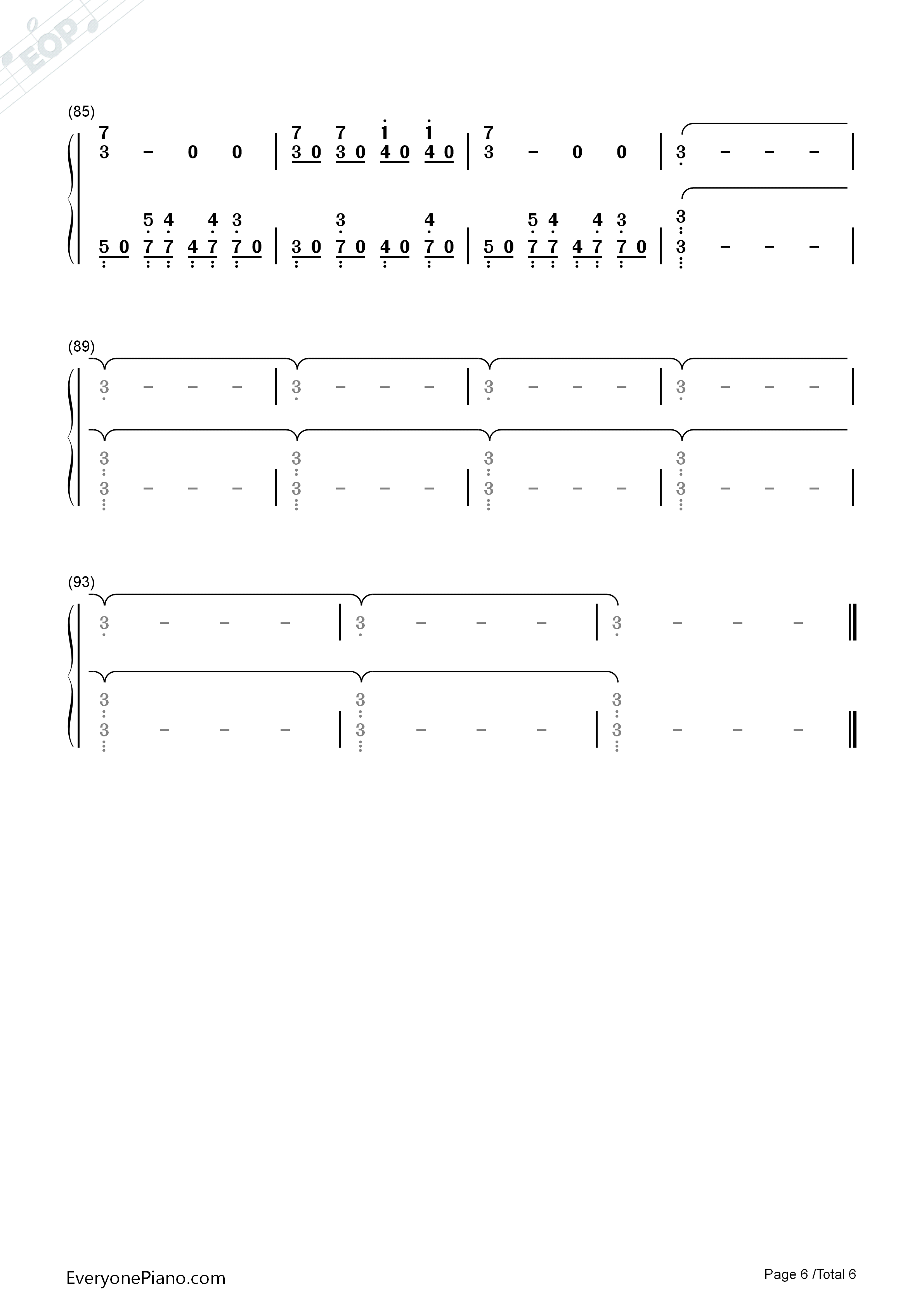 Jingo_Jungle钢琴简谱_MYTH_&_ROID演唱
