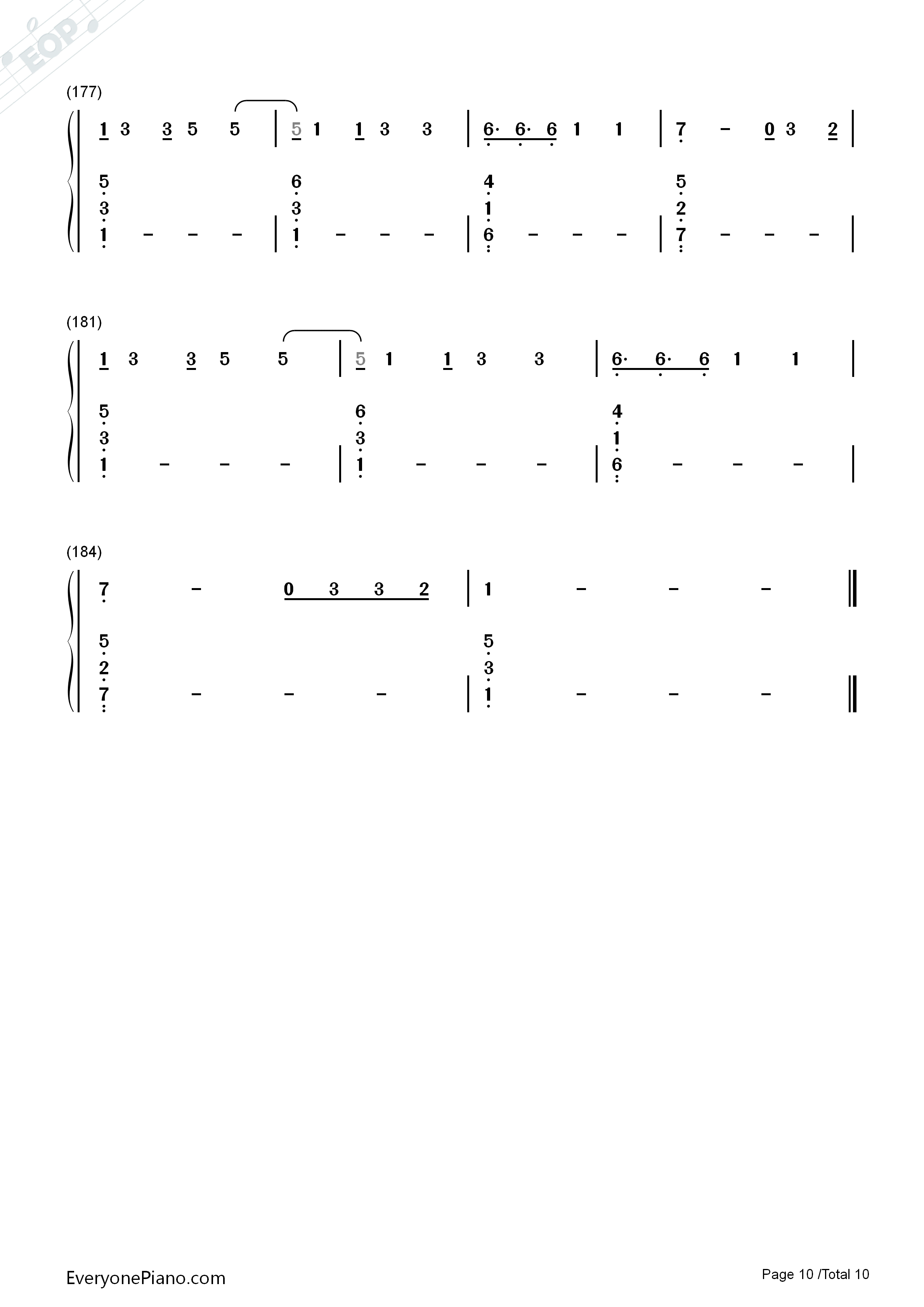 I'm_the_One钢琴简谱_DJ_Khaled演唱