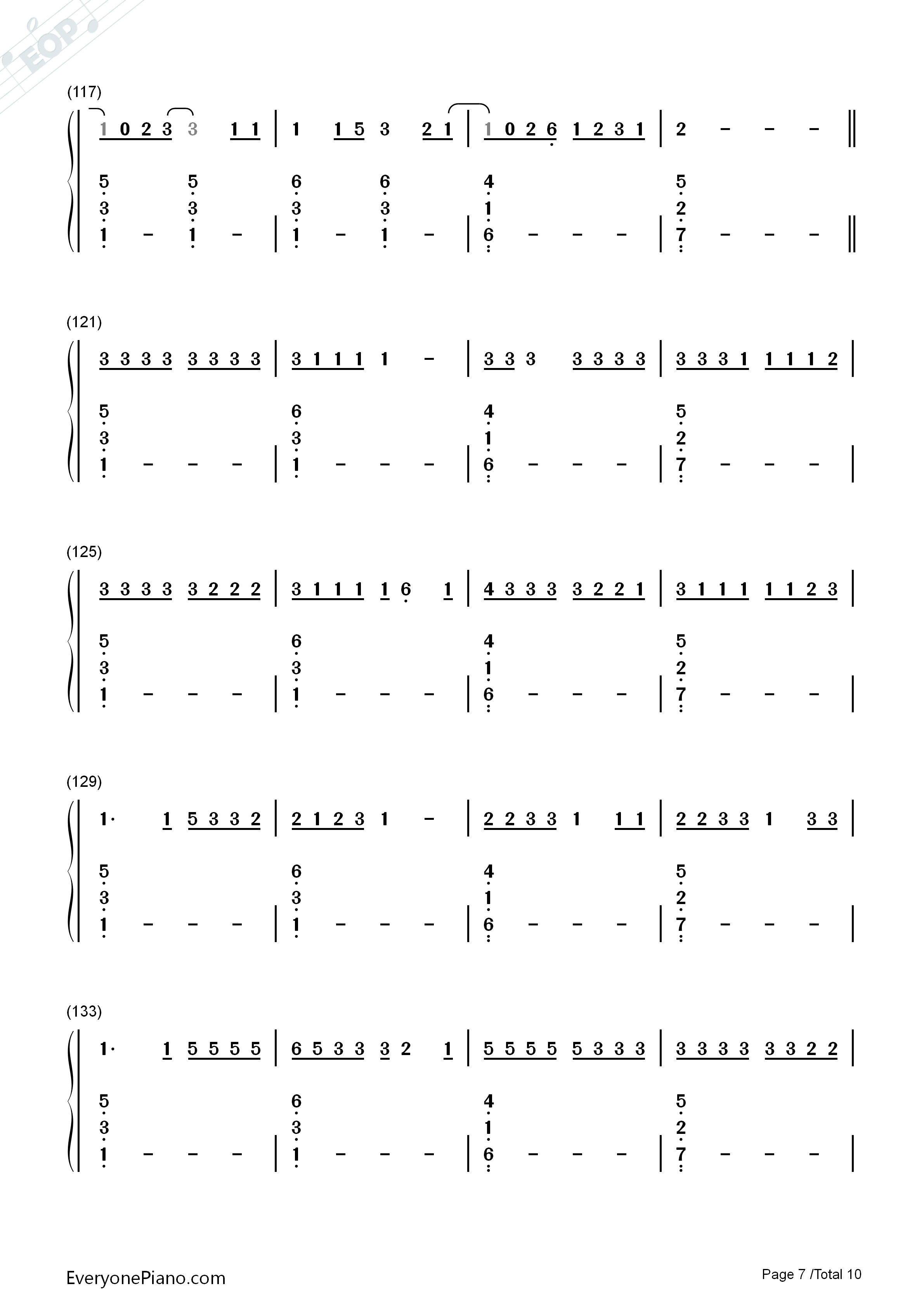 I'm_the_One钢琴简谱_DJ_Khaled演唱