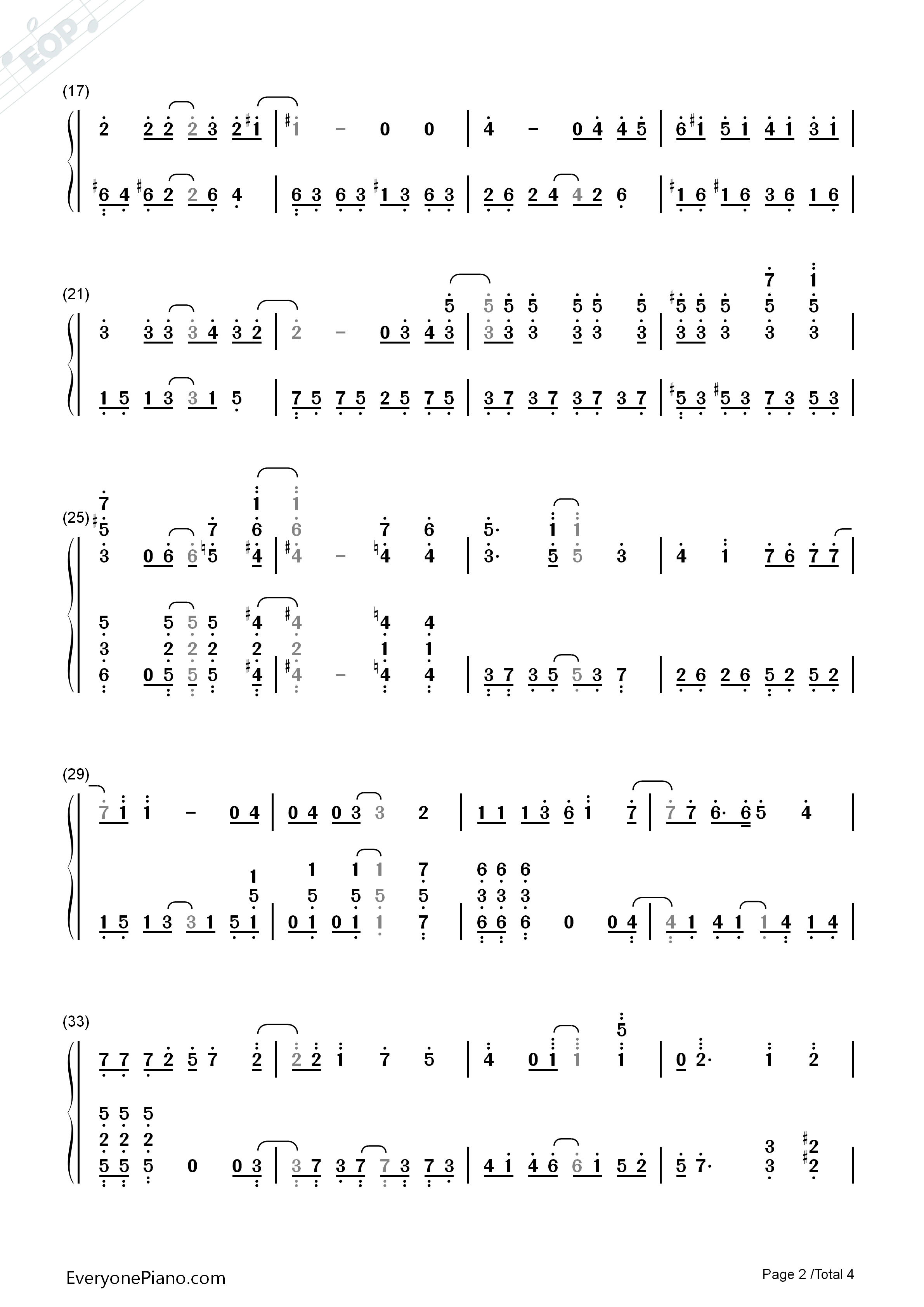 ワガママMIRROR_HEART钢琴简谱_大桥彩香演唱