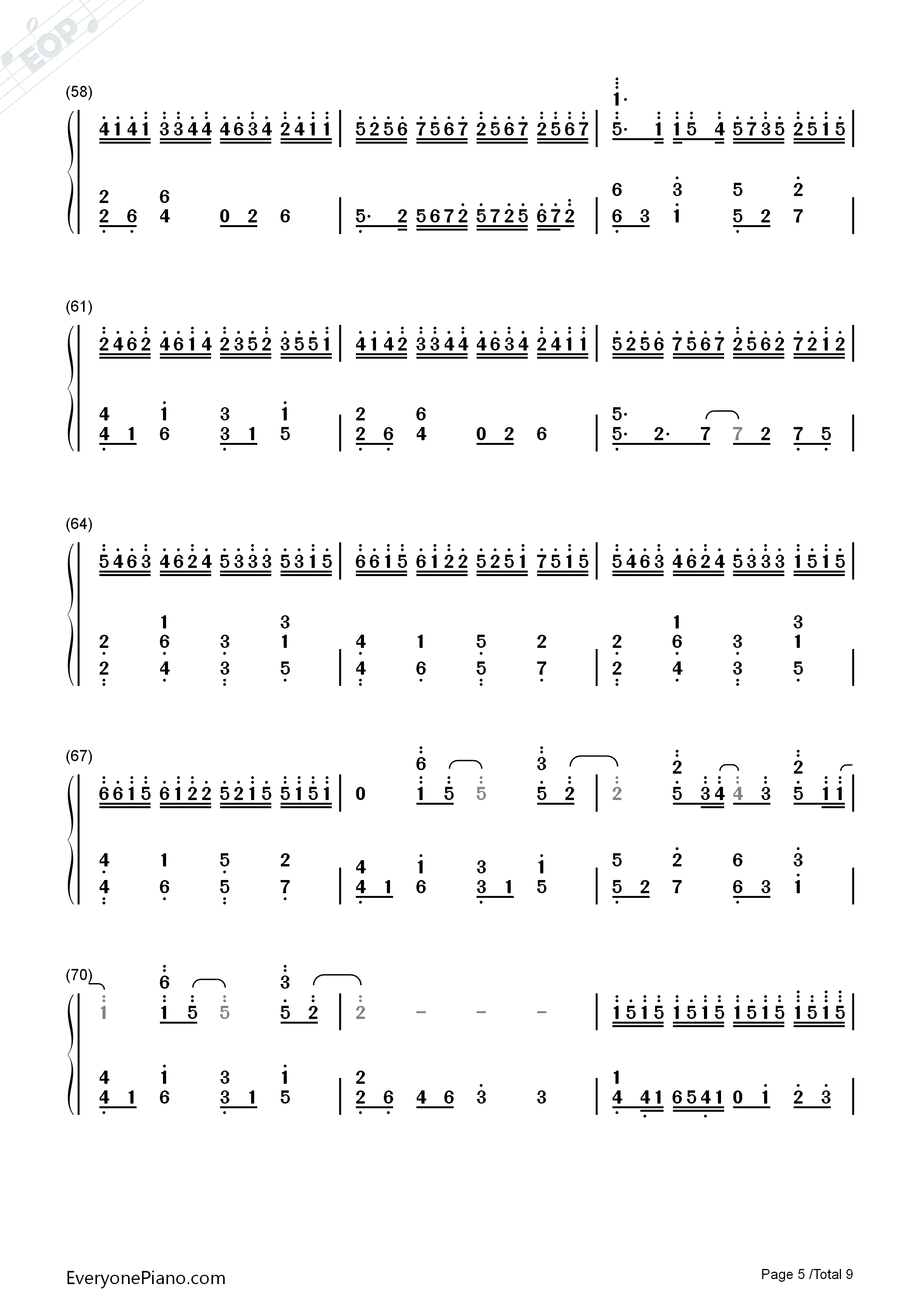 Shelter钢琴简谱_Porter_Robinson&Madeon演唱