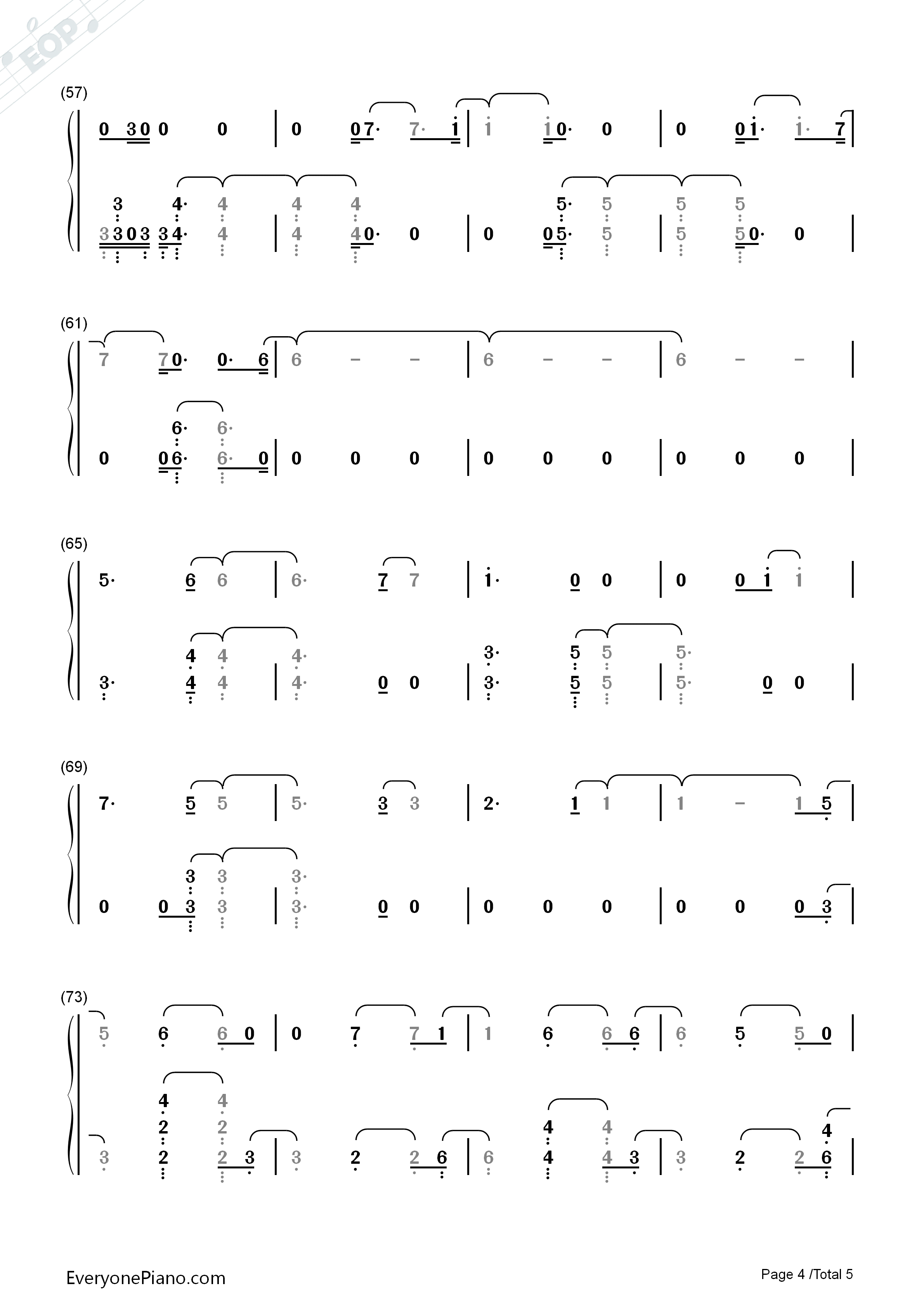 Beyond_My_Beloved_Horizon钢琴简谱_Hans_Zimmer&Klaus_Badelt演唱