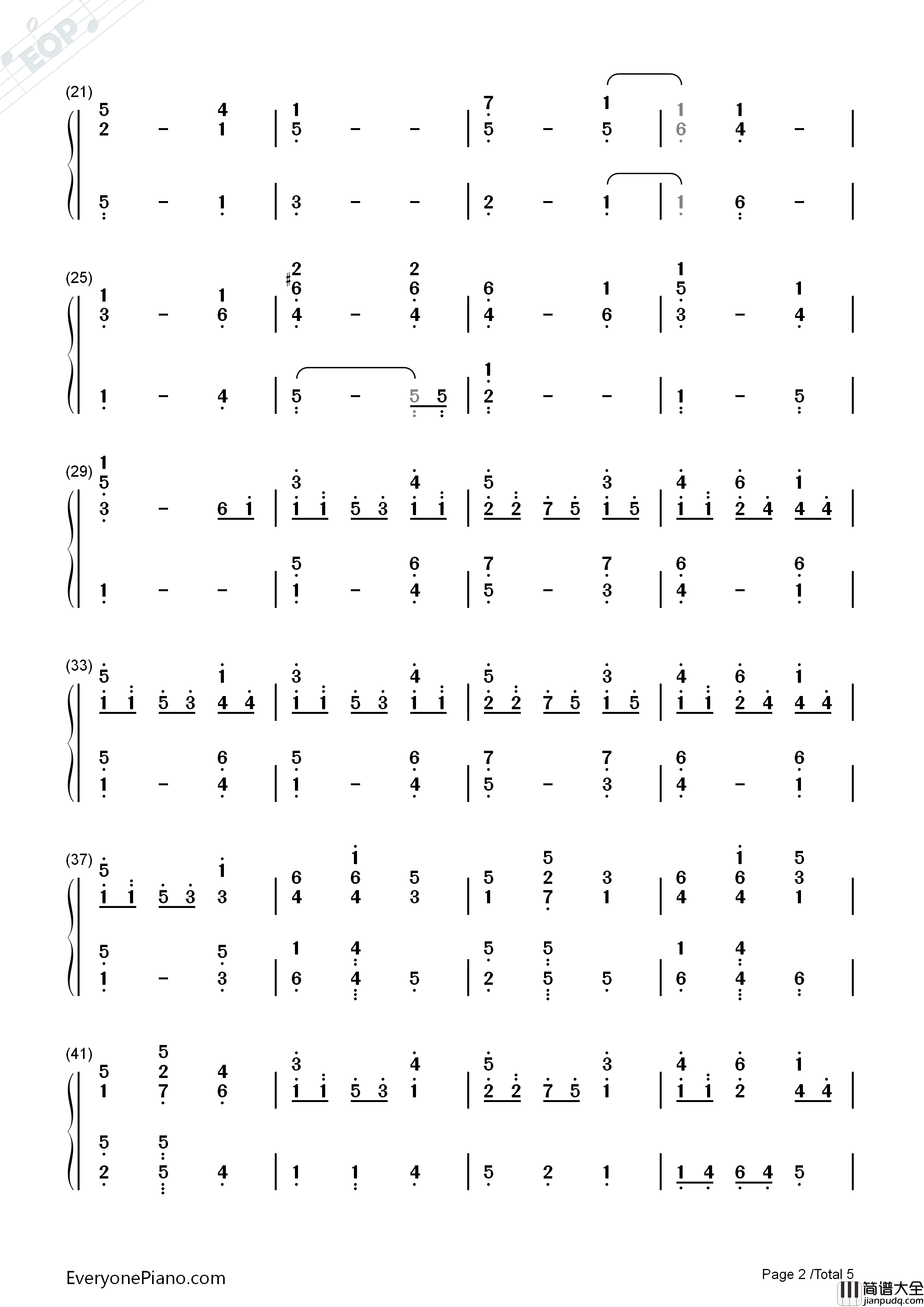 In_Christ_Alone钢琴简谱_Owl_City演唱