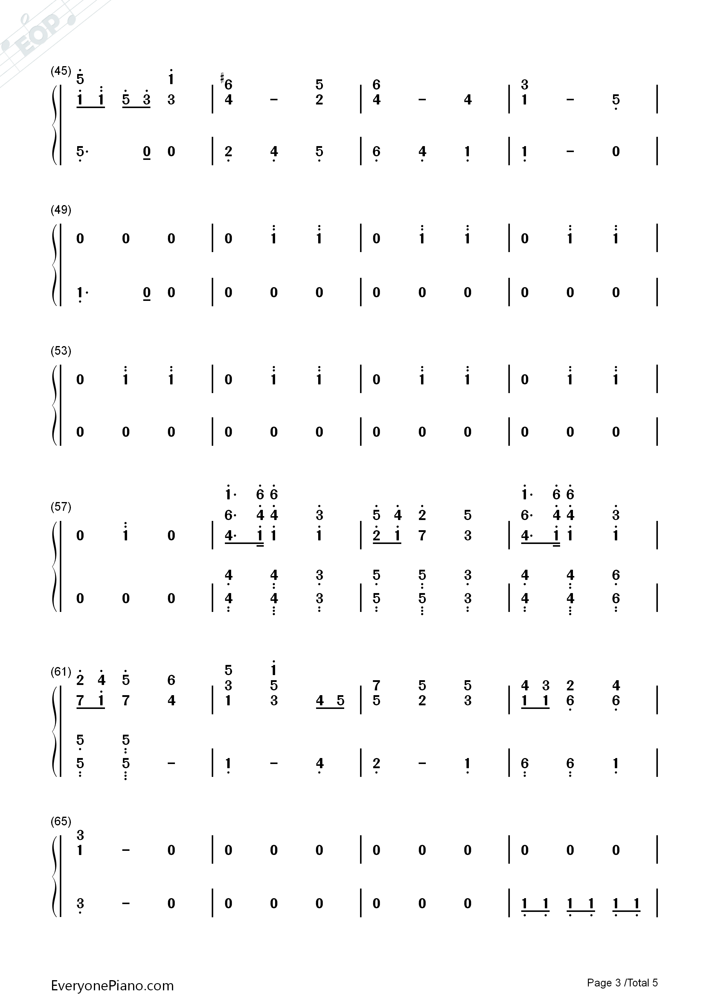 In_Christ_Alone钢琴简谱_Owl_City演唱