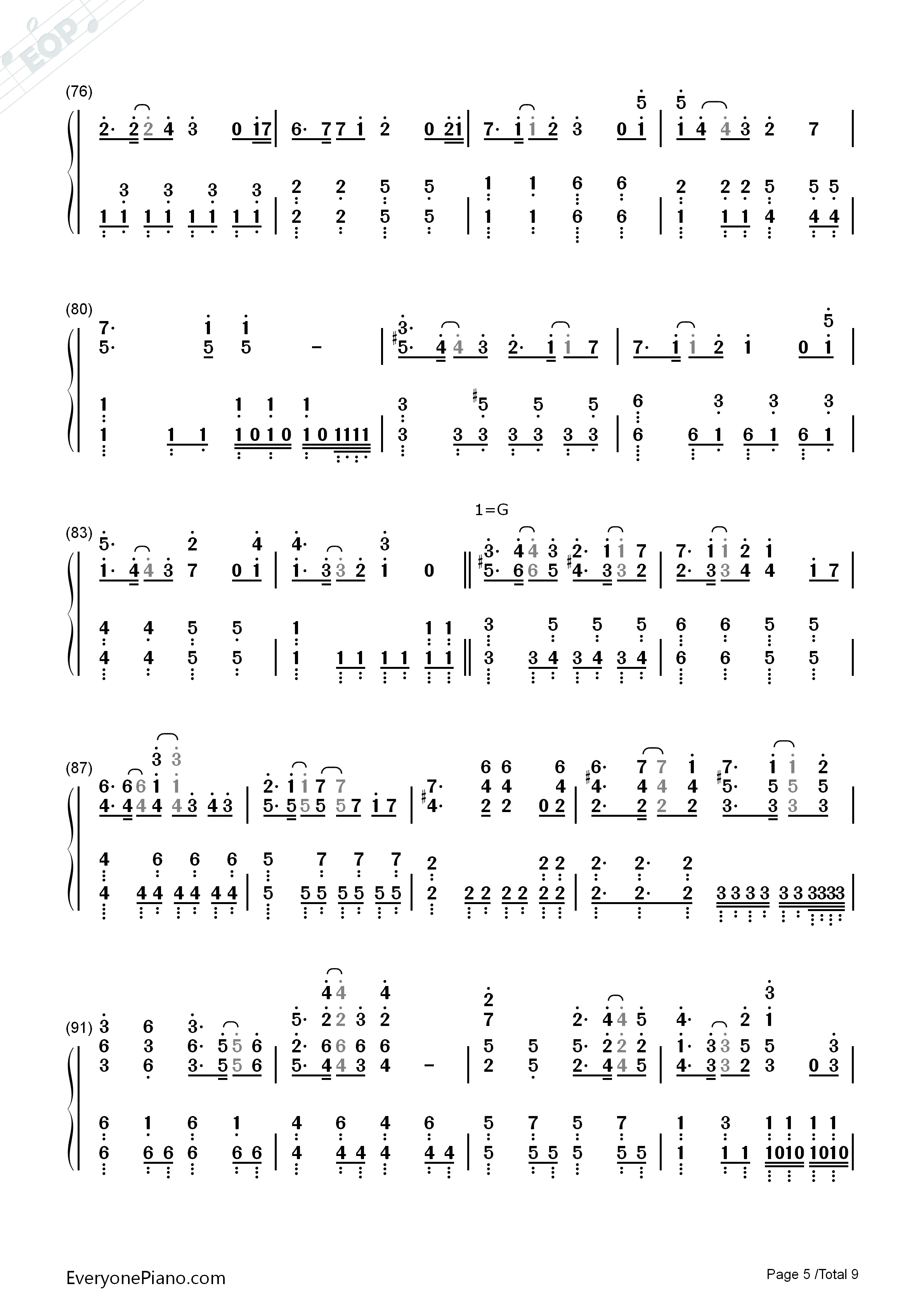 Clockwork_Planet钢琴简谱_fripSide演唱