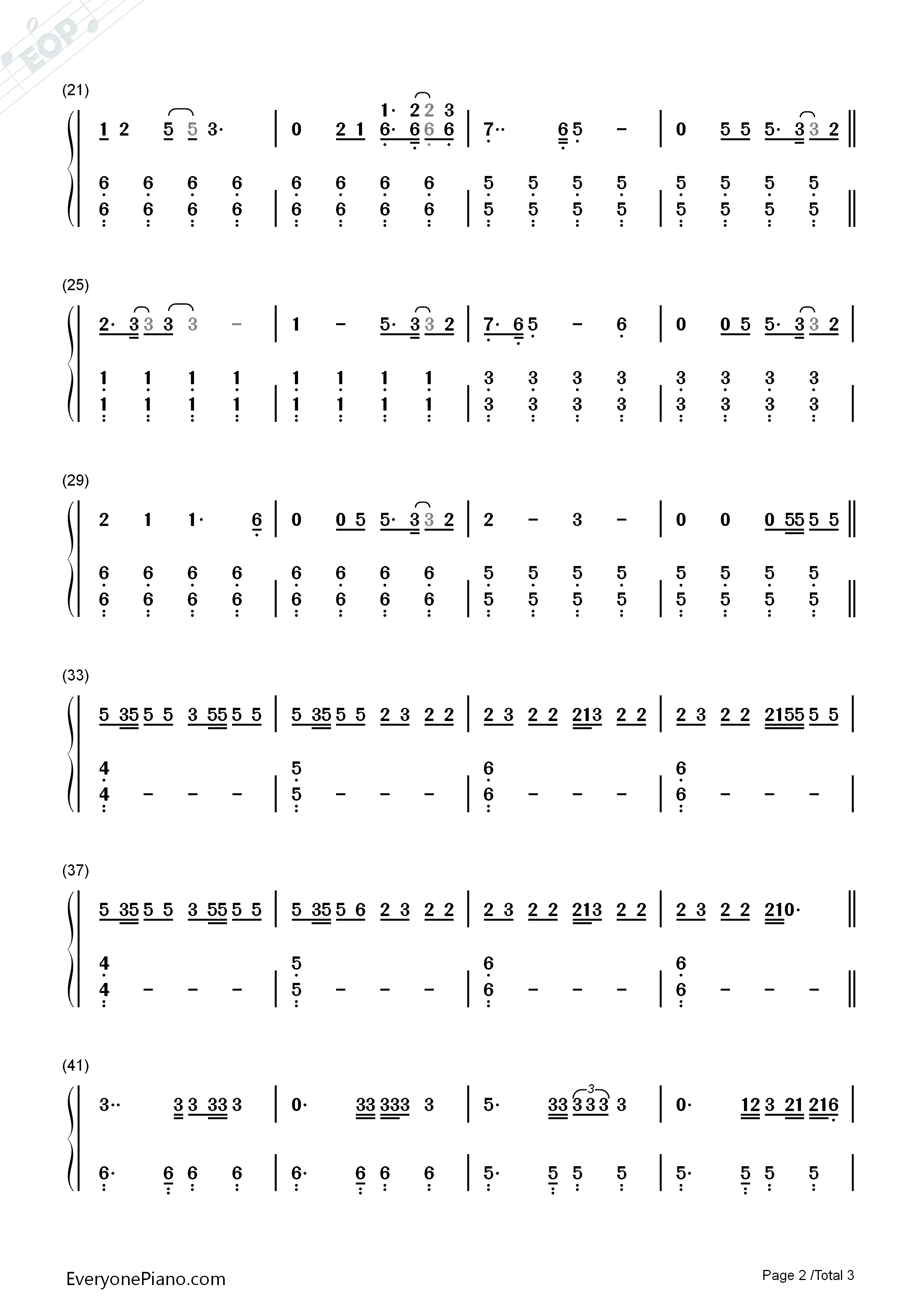 Lust_For_Life钢琴简谱_Lana_Del_Rey演唱