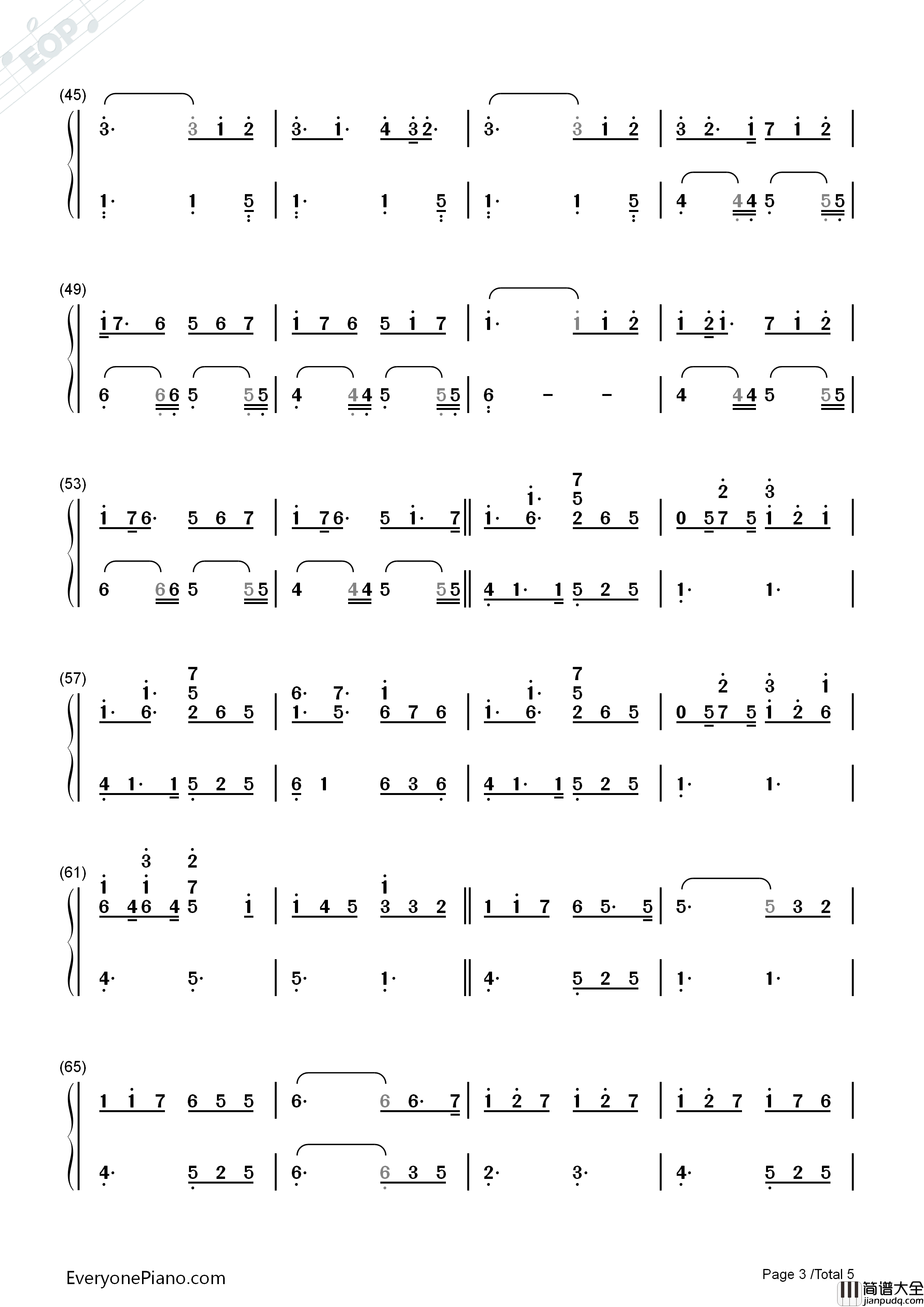 Out_Of_My_League钢琴简谱_Stephen_Speaks演唱