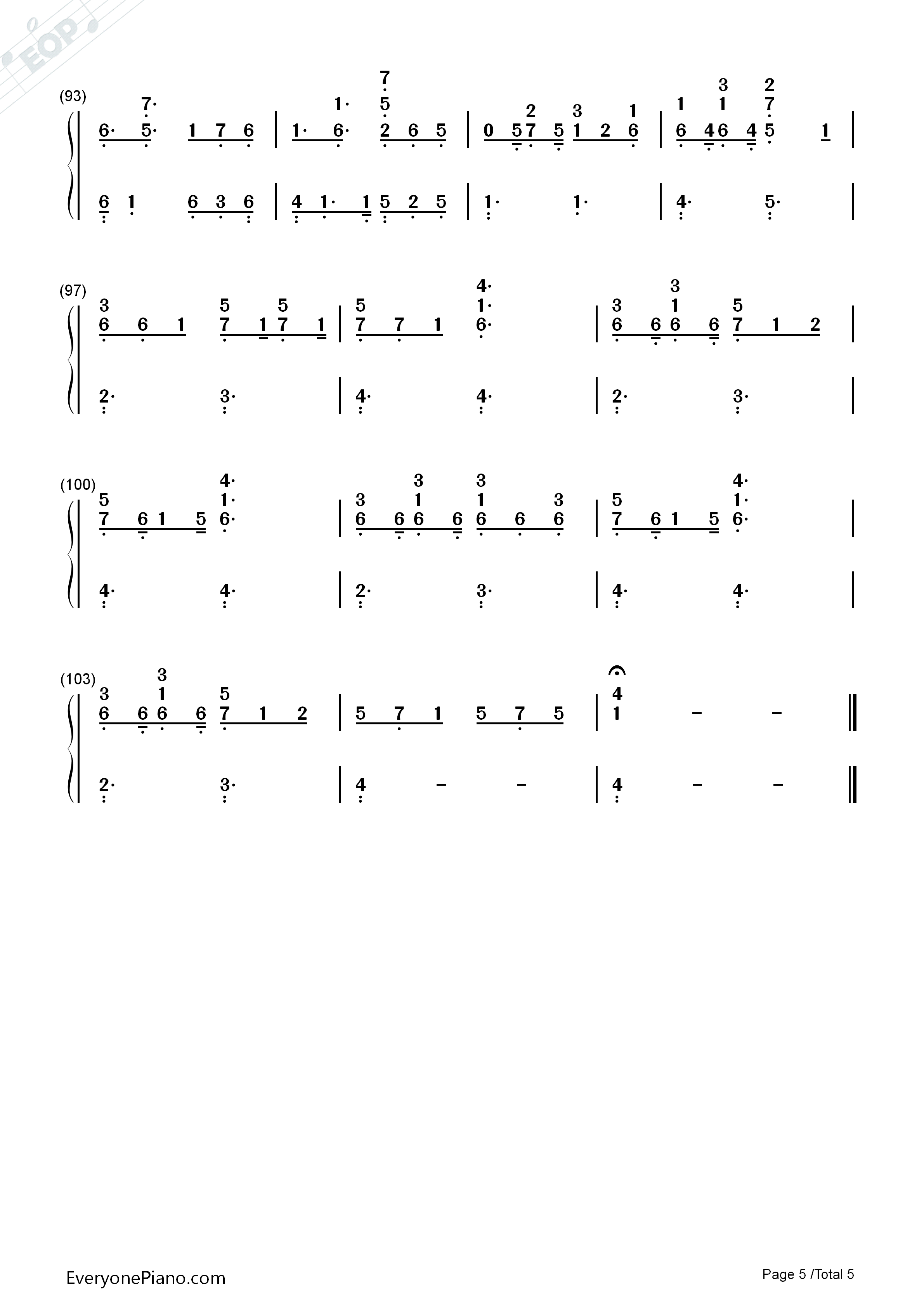 Out_Of_My_League钢琴简谱_Stephen_Speaks演唱