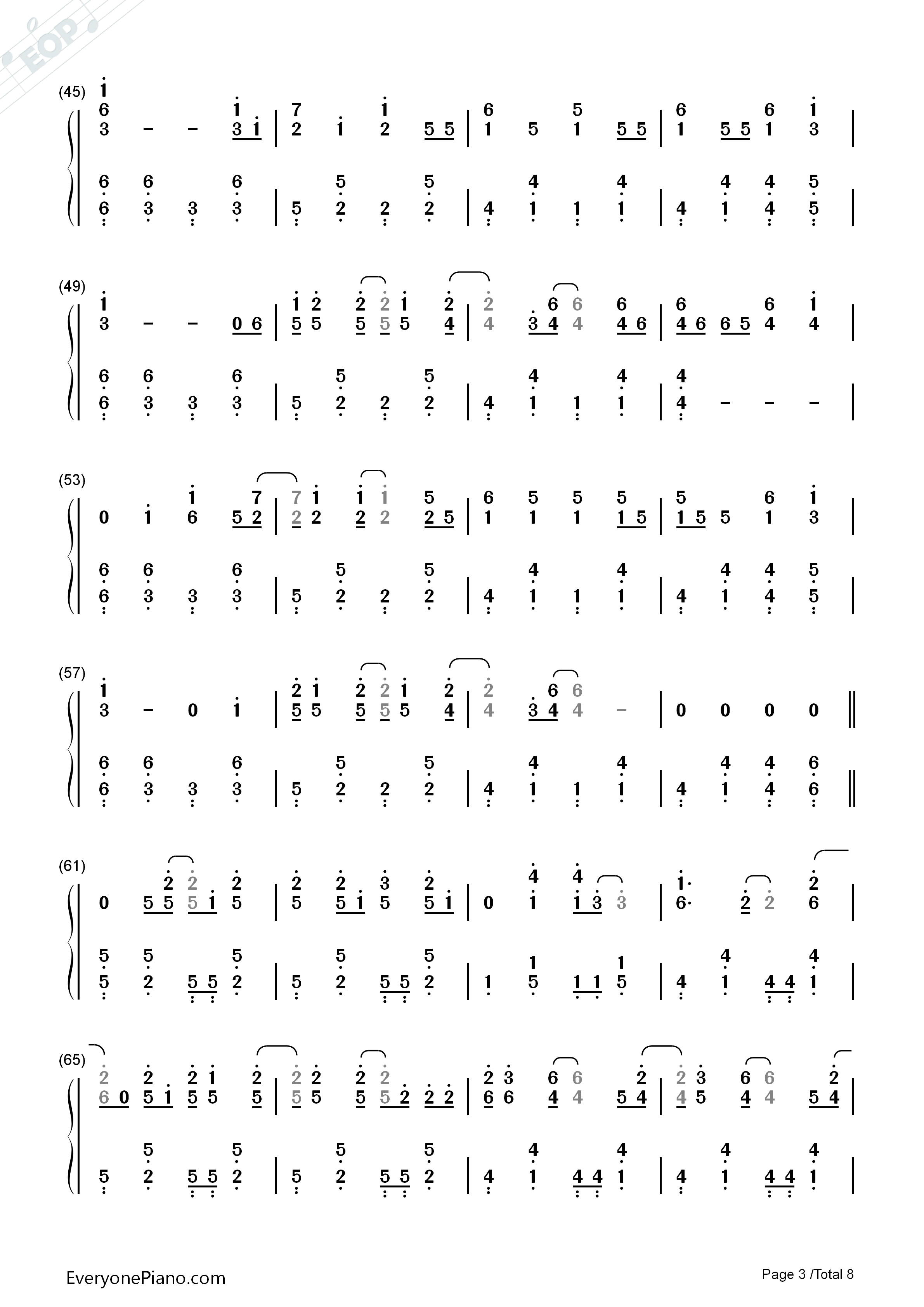 Mean钢琴简谱_Taylor_Swift演唱