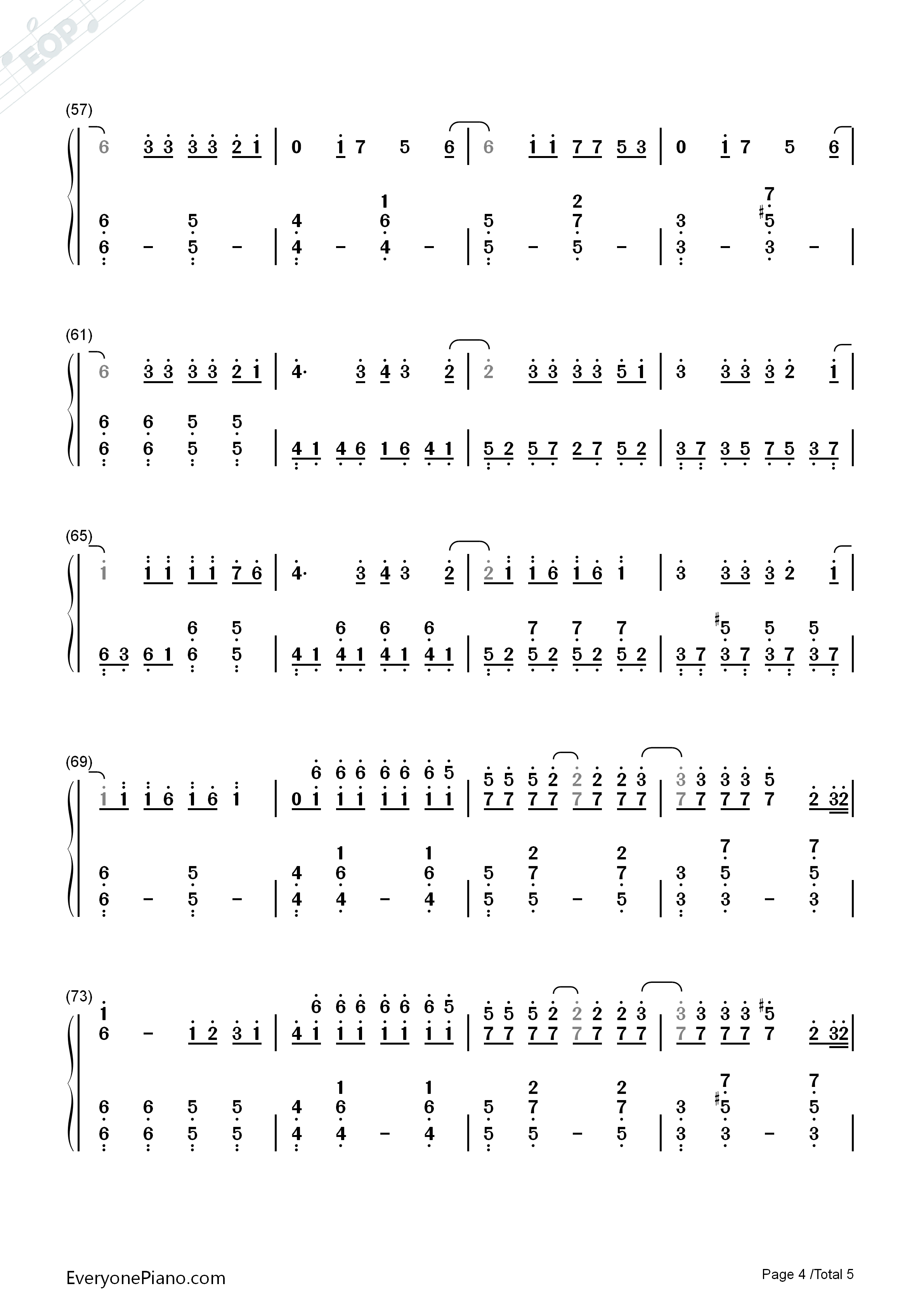 Lady_GaGa罗曼死钢琴简谱_Lady_GaGa演唱