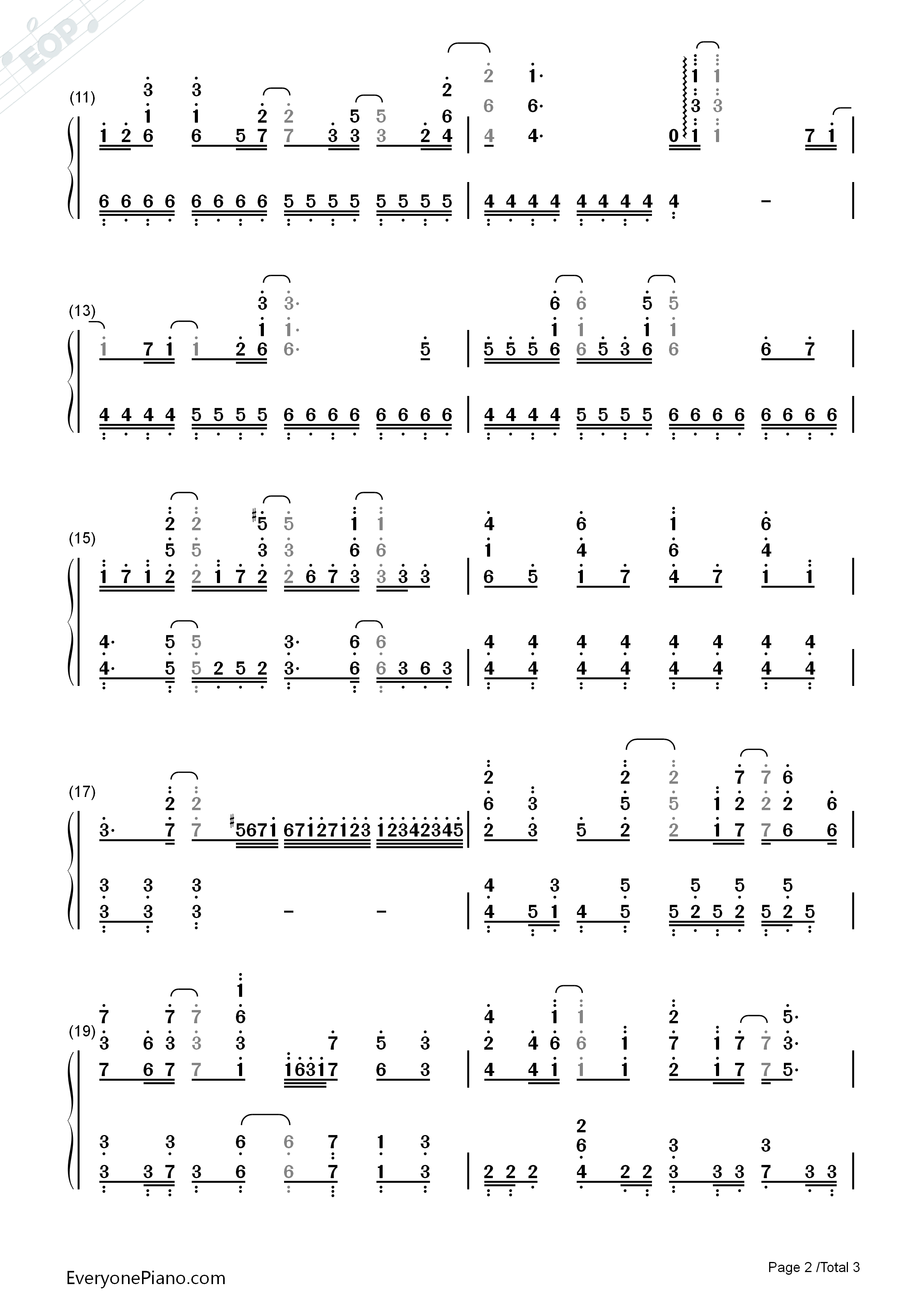 透明な翼钢琴简谱_大原ゆい子演唱