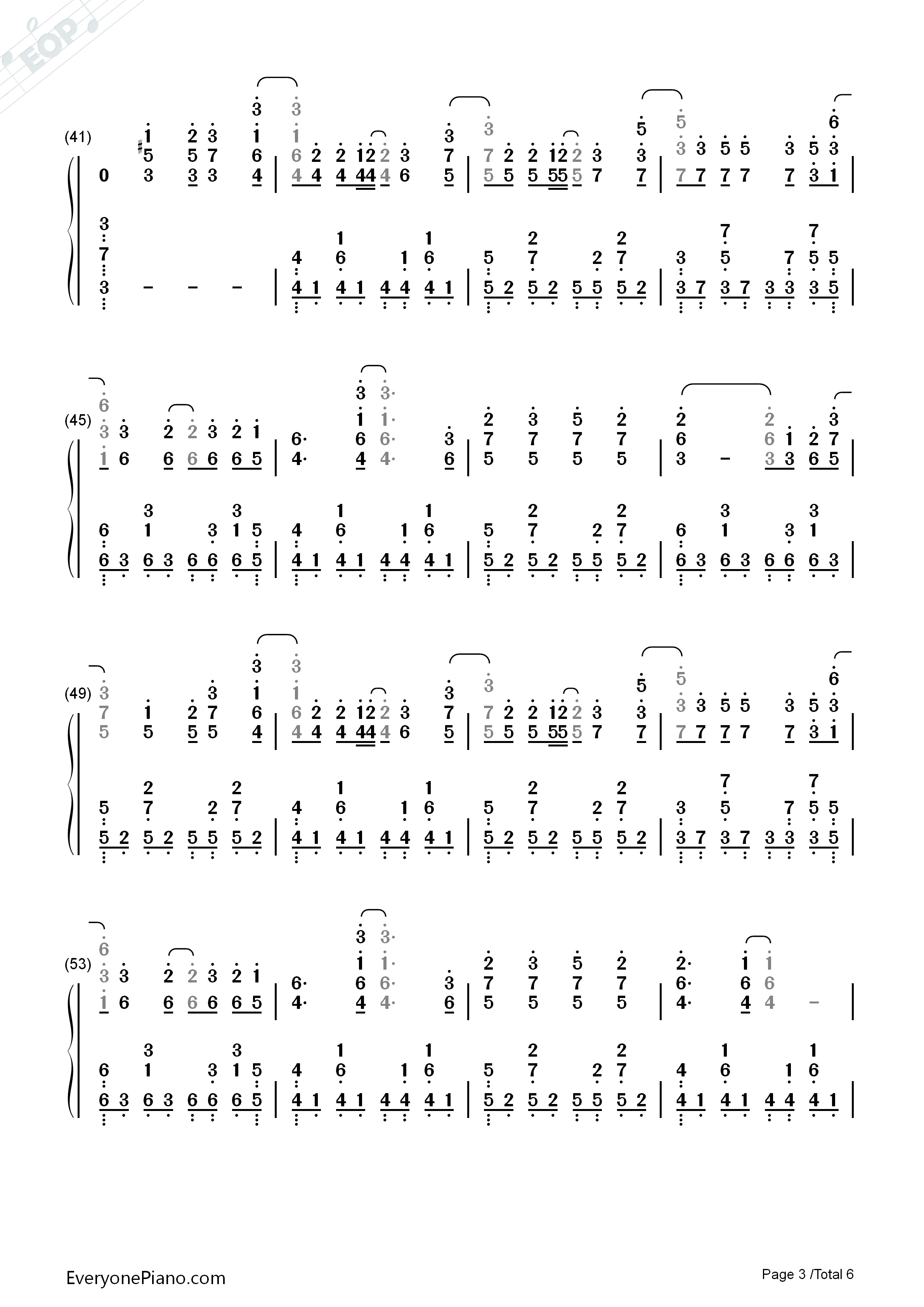 God_knows...钢琴简谱_平野绫演唱