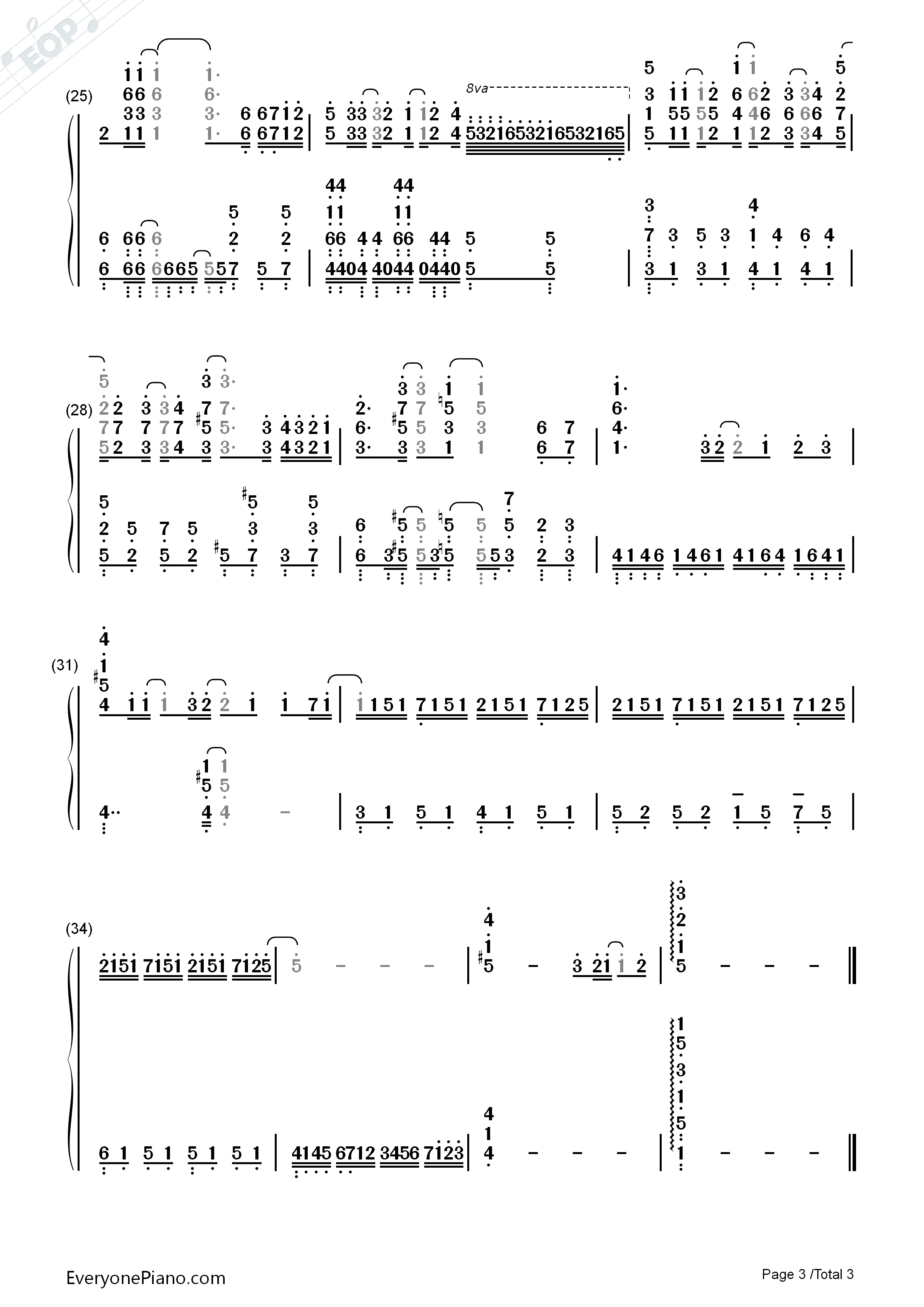 温柔的理由钢琴简谱_ChouCho__ちょうちょ演唱