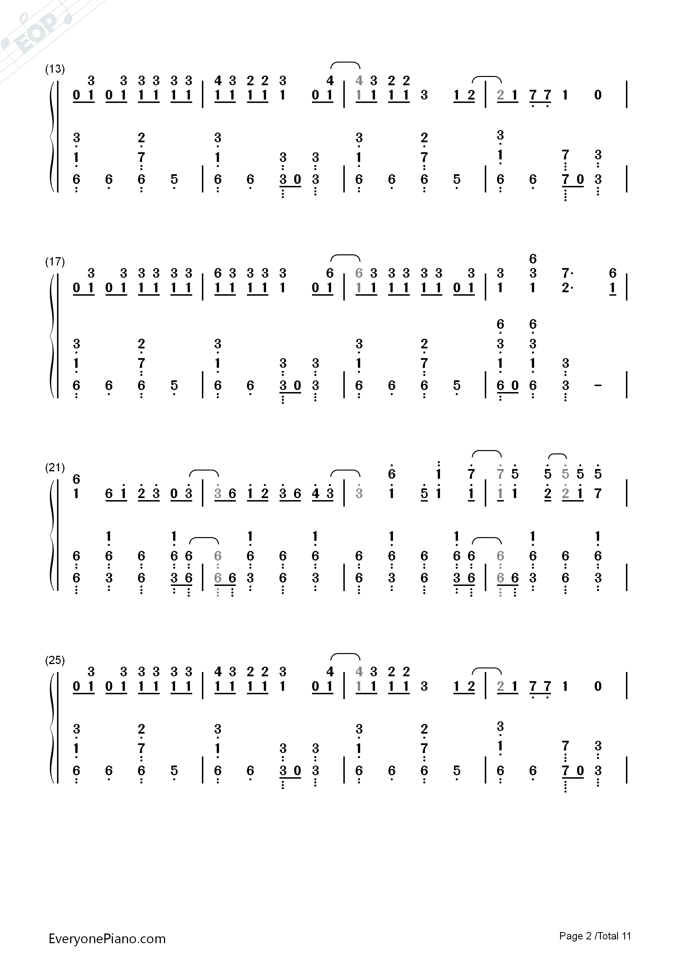 マトリョシカ钢琴简谱_触手猴演唱