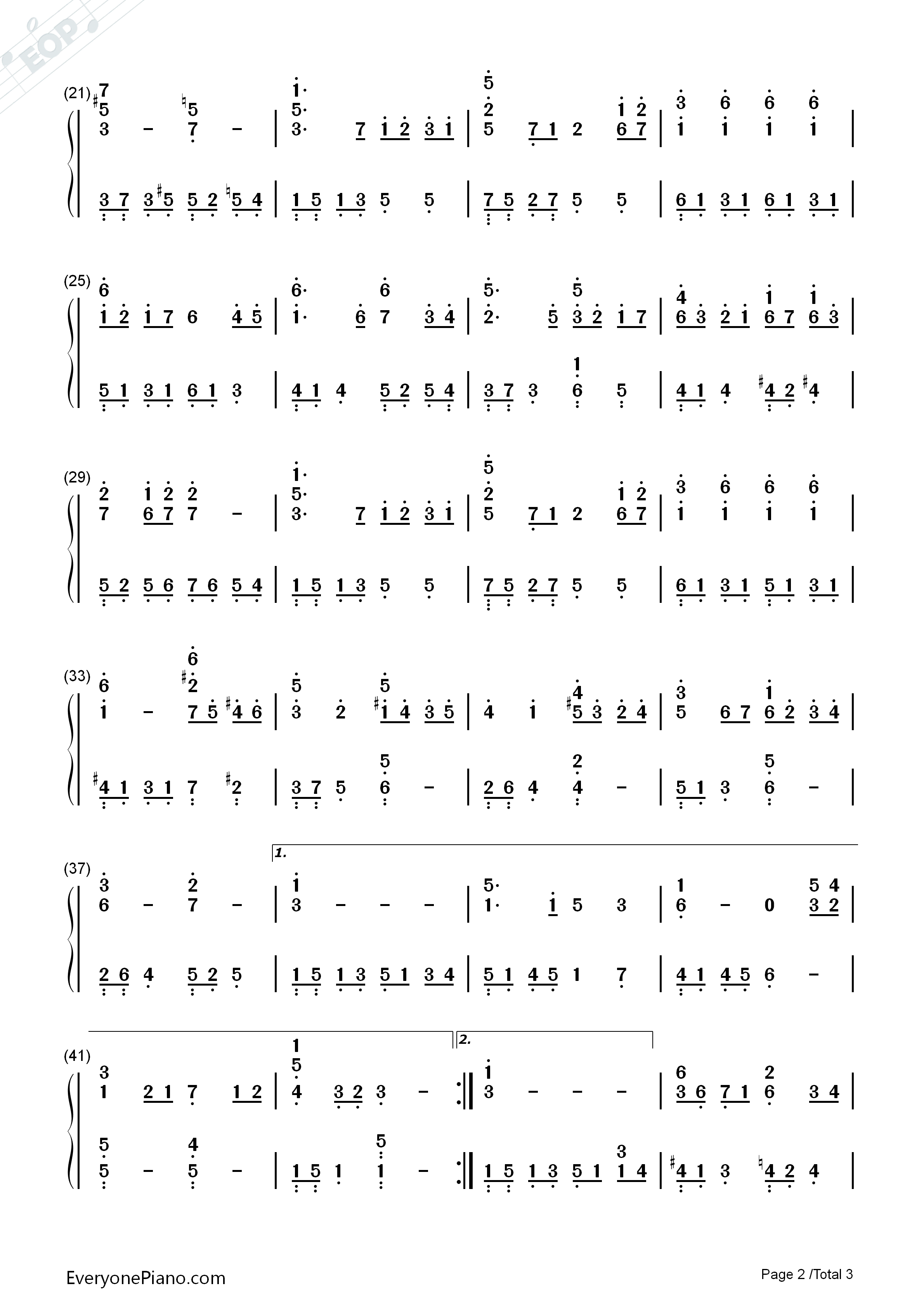 樱花书签钢琴简谱_AKB48演唱