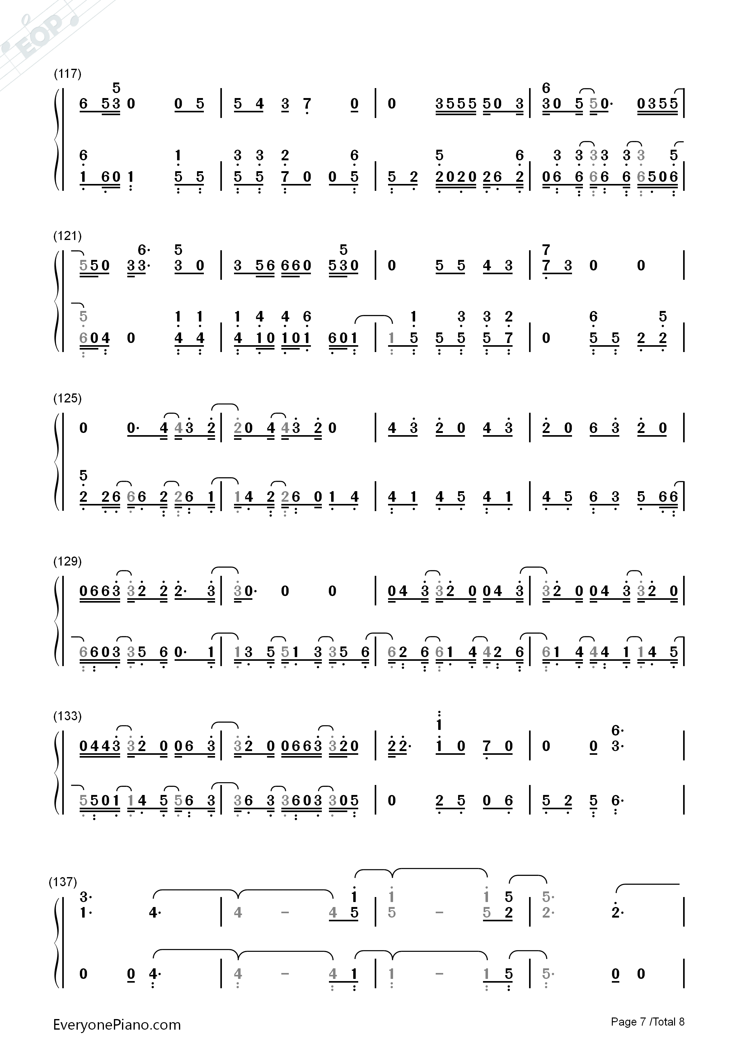 Devil_In_Me钢琴简谱_Halsey演唱