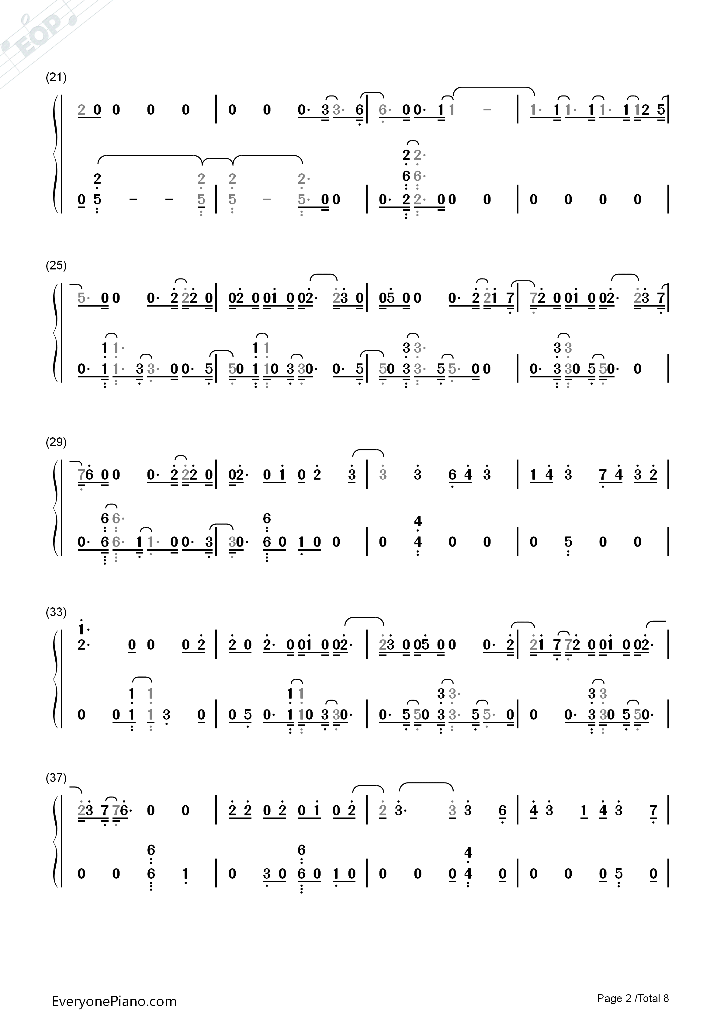 To_Be_Human钢琴简谱_Sia_ft._Labrinth演唱