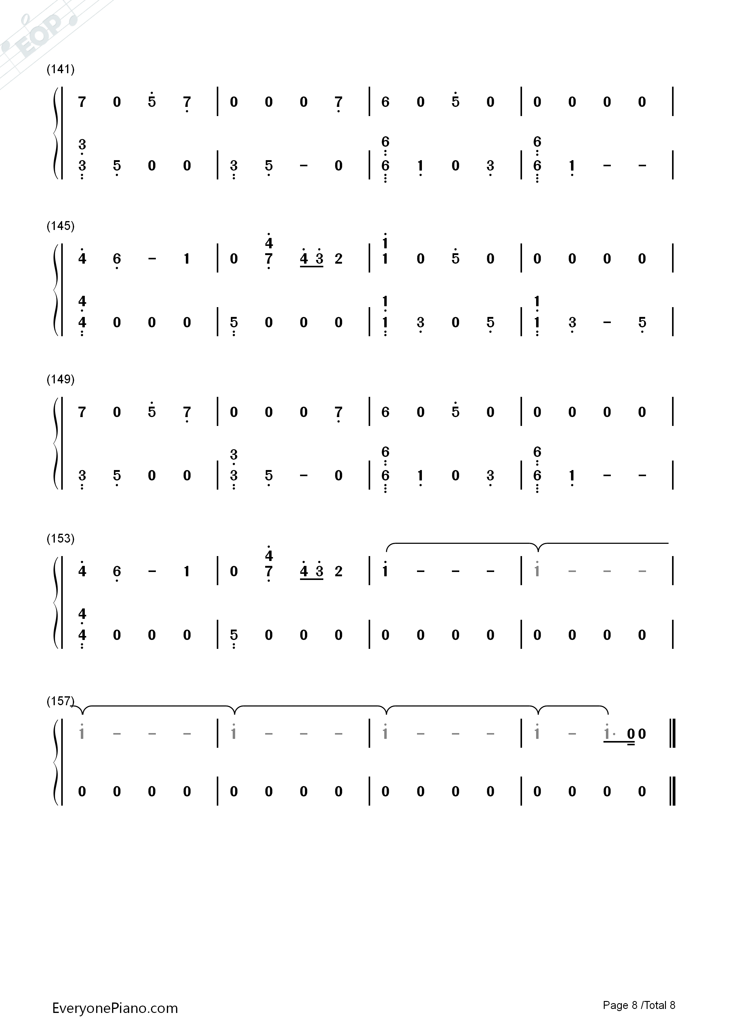 To_Be_Human钢琴简谱_Sia_ft._Labrinth演唱