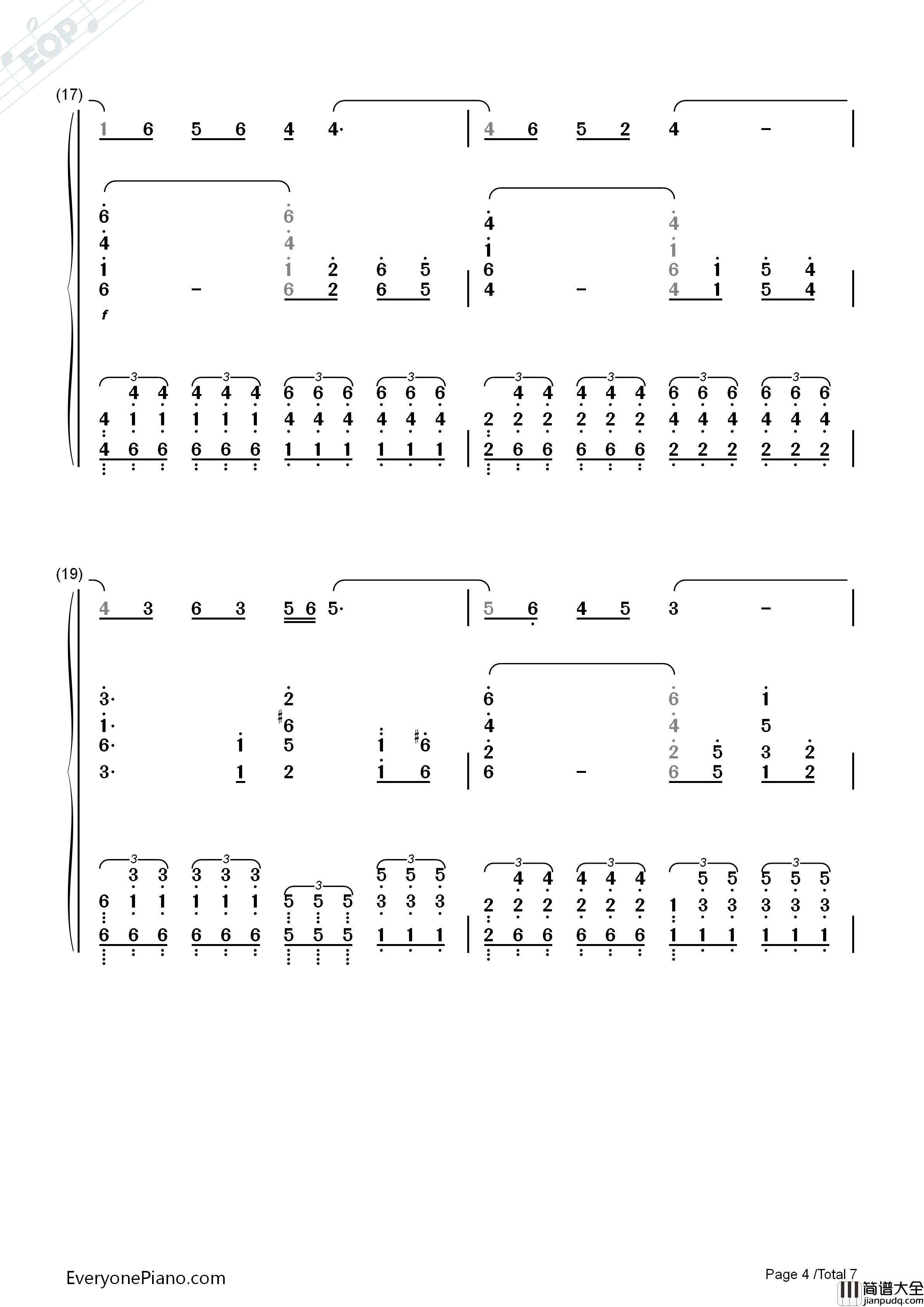 啊中国的土地钢琴简谱_钟丽燕演唱