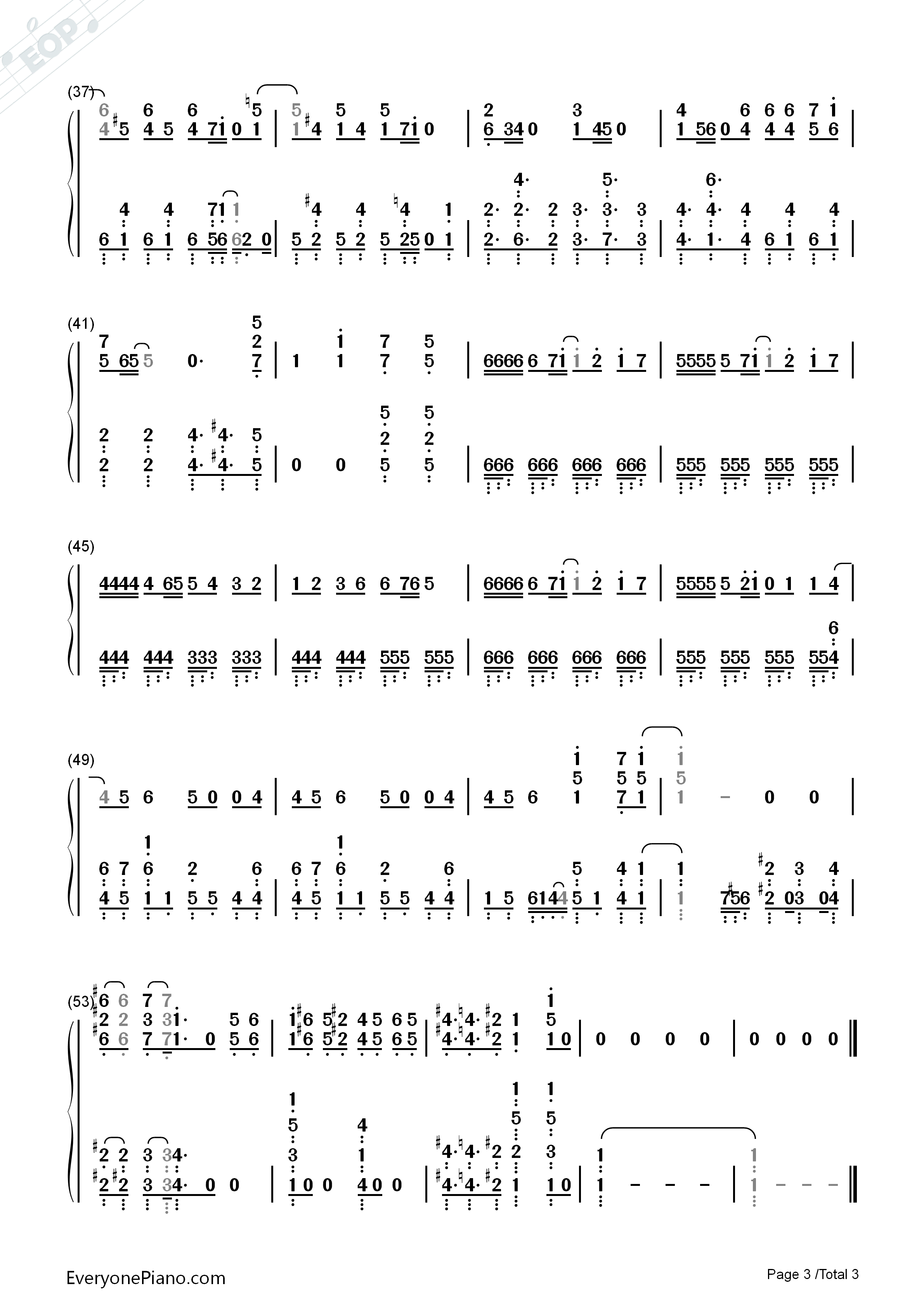 マジLOVE1000钢琴简谱_ST☆RISH演唱