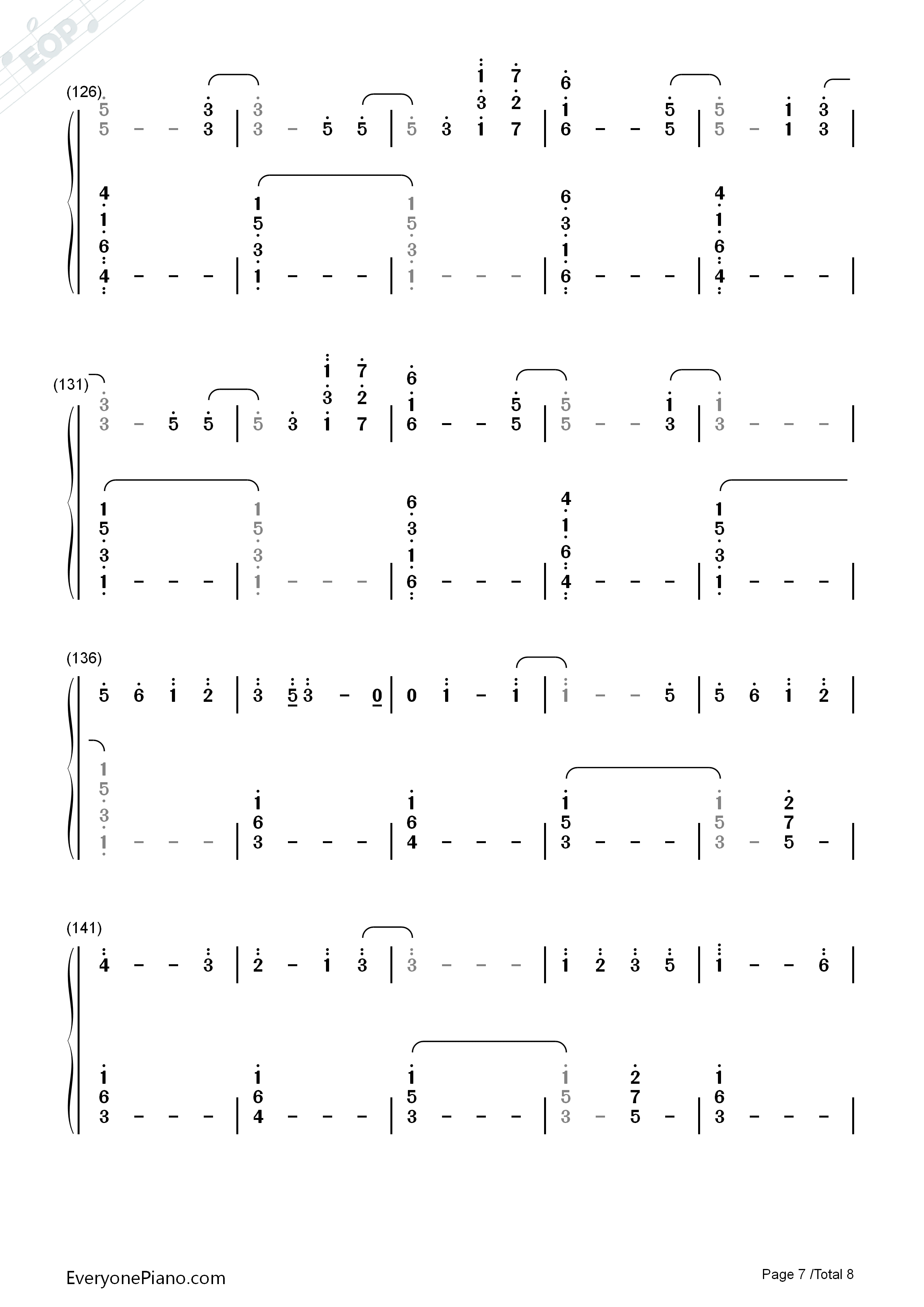Happier钢琴简谱_Ed_Sheeran演唱