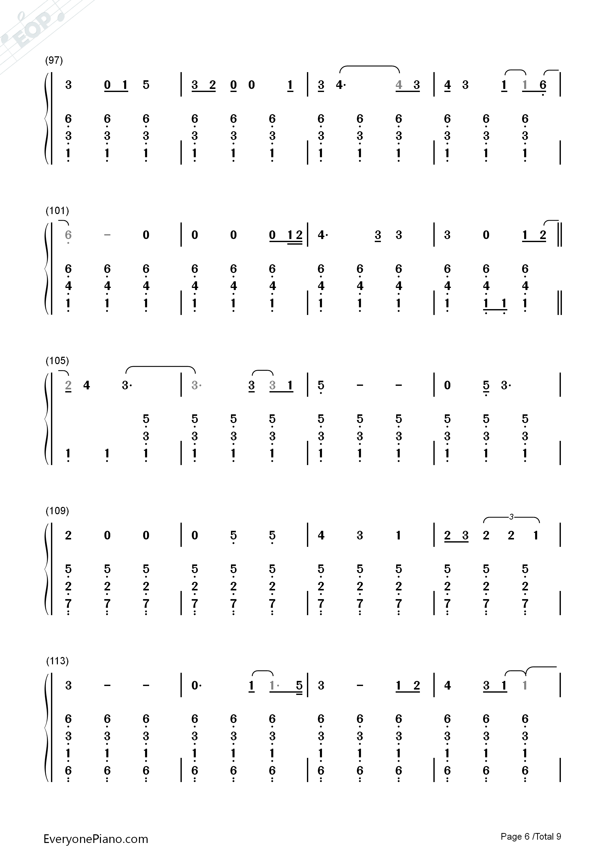 She_Used_To_Be_Mine钢琴简谱_Sara_Bareilles演唱