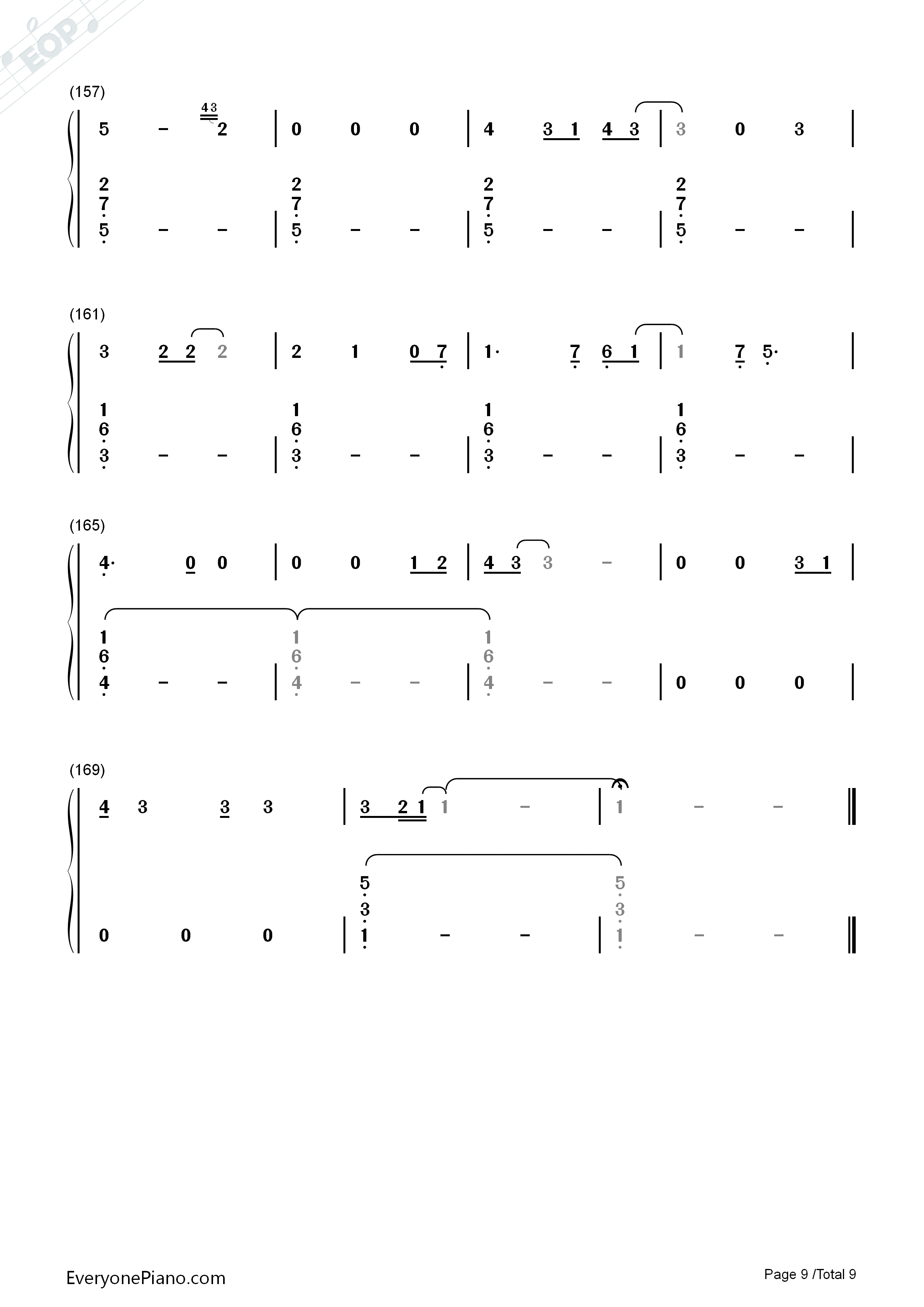 She_Used_To_Be_Mine钢琴简谱_Sara_Bareilles演唱