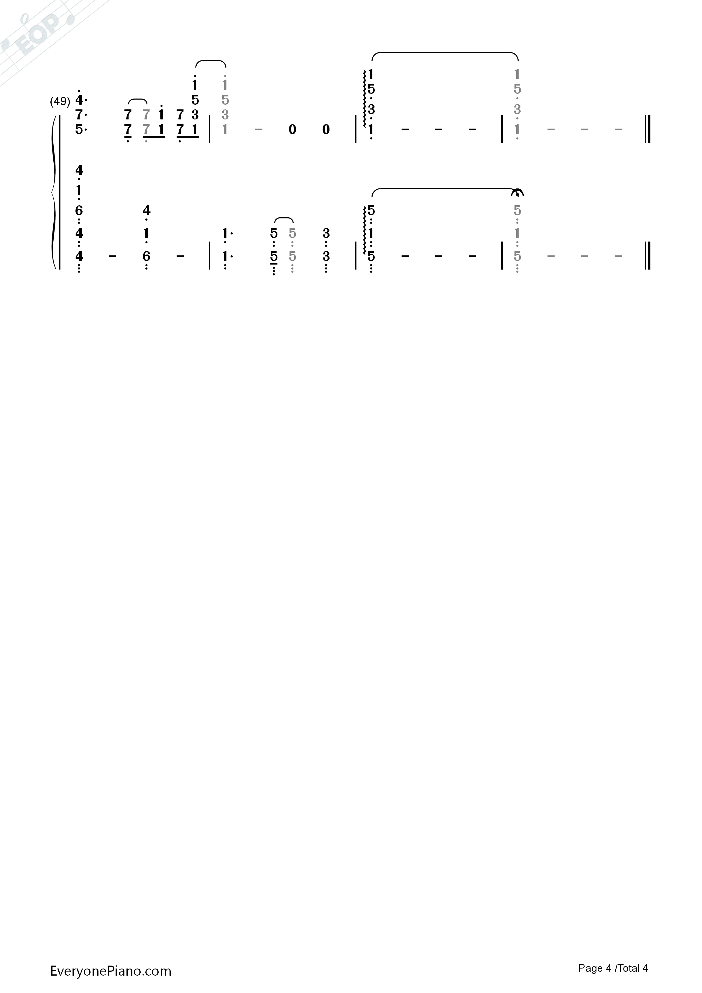 トナリアウ钢琴简谱_THE_ORAL_CIGARETTES演唱