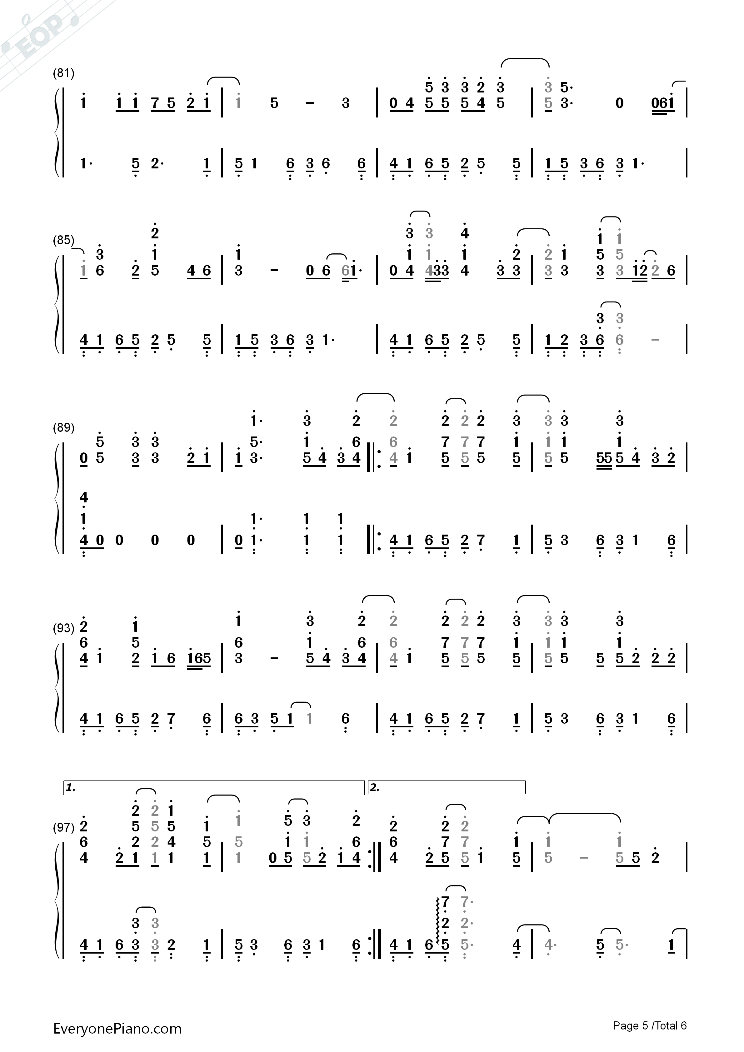 Walking_in_Memphis钢琴简谱_Marc_Cohn演唱