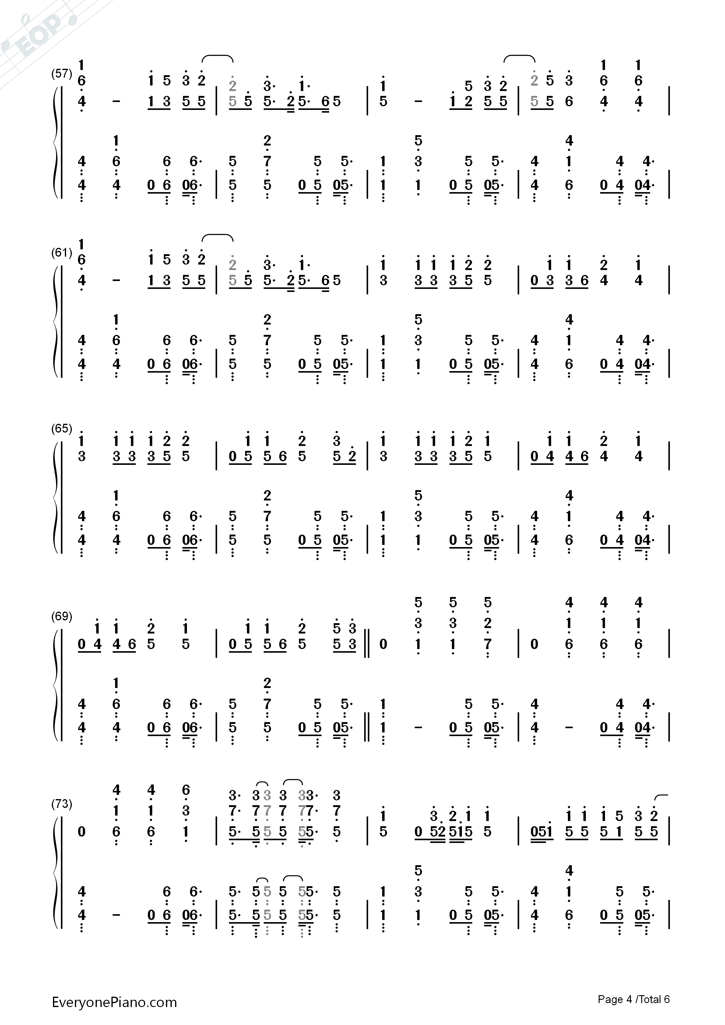 22钢琴简谱_Taylor_Swift演唱