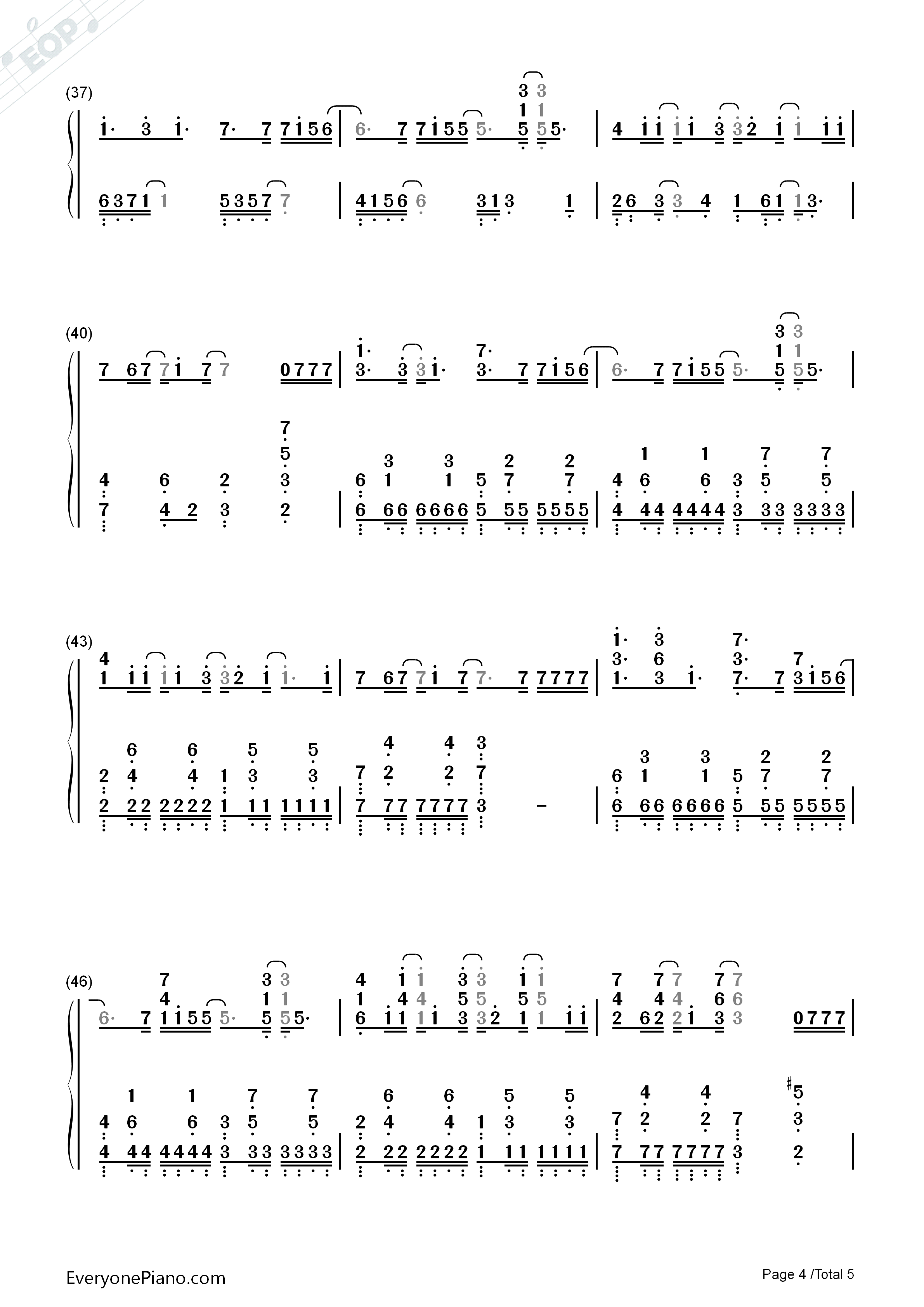 幻听钢琴简谱_张在寅演唱