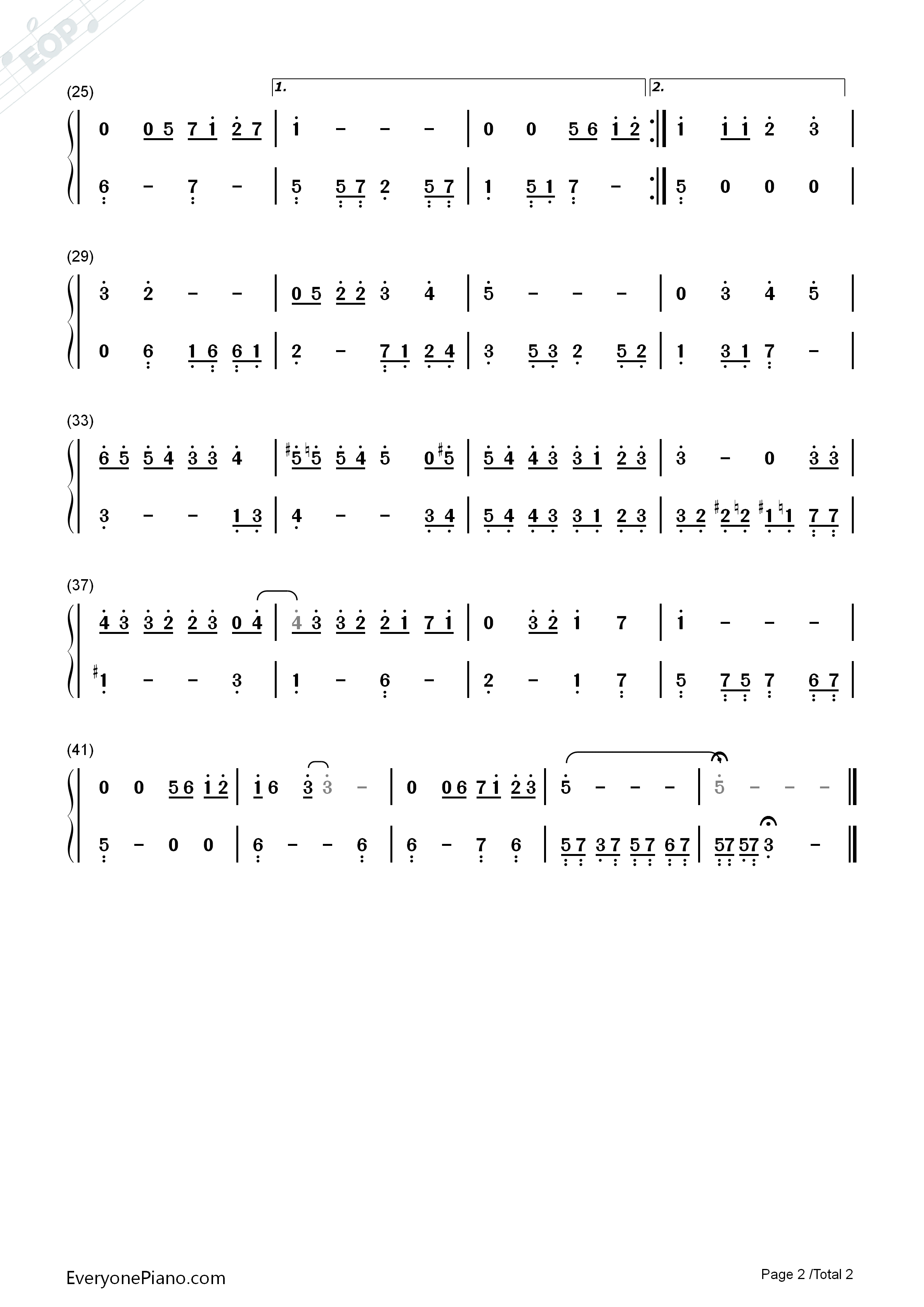 Vincent钢琴简谱_Don_McLean演唱