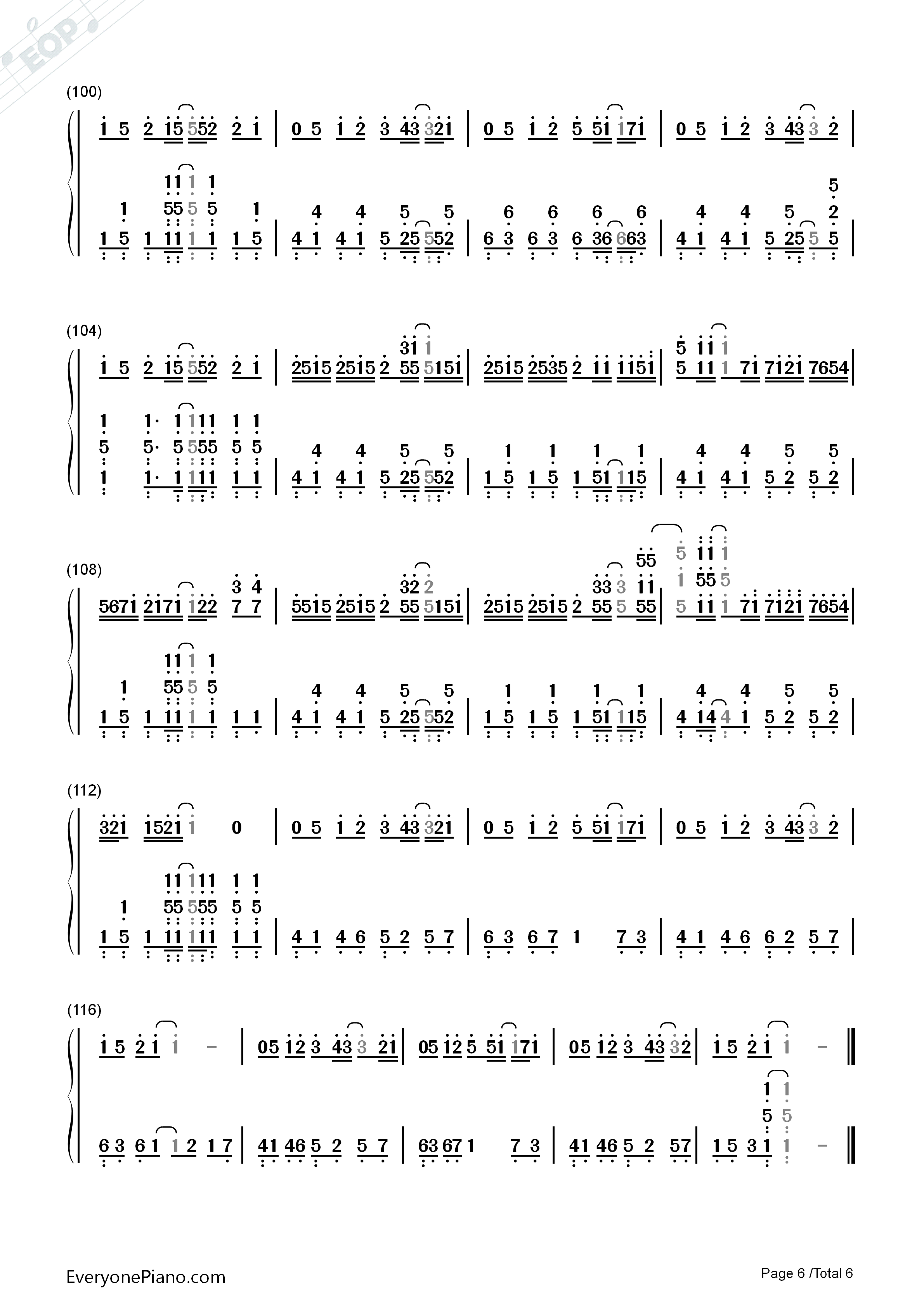 ハッピーシンセサイザ钢琴简谱_EasyPop演唱