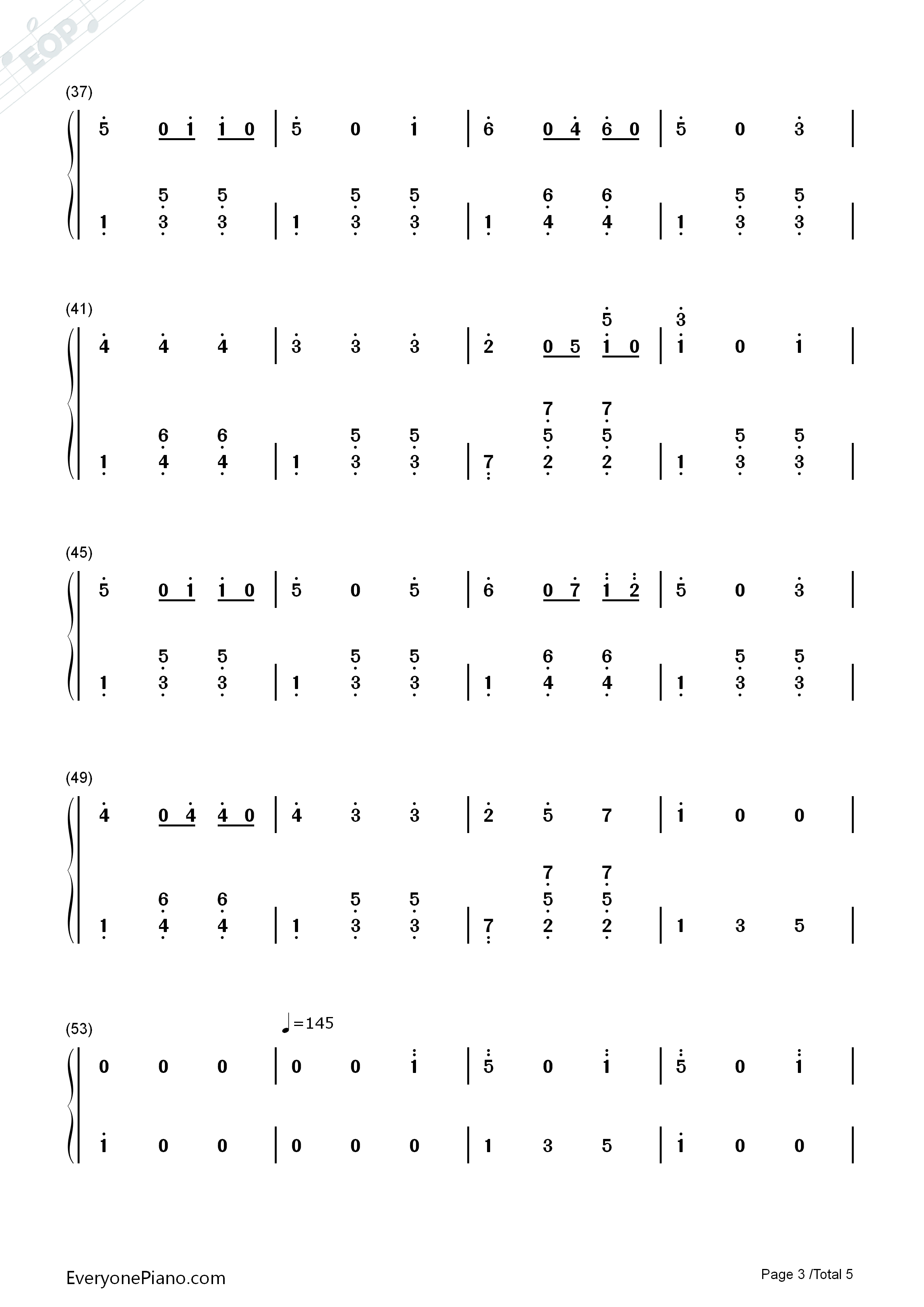 当琪琪笑起来的时候钢琴简谱_Piano_光演唱