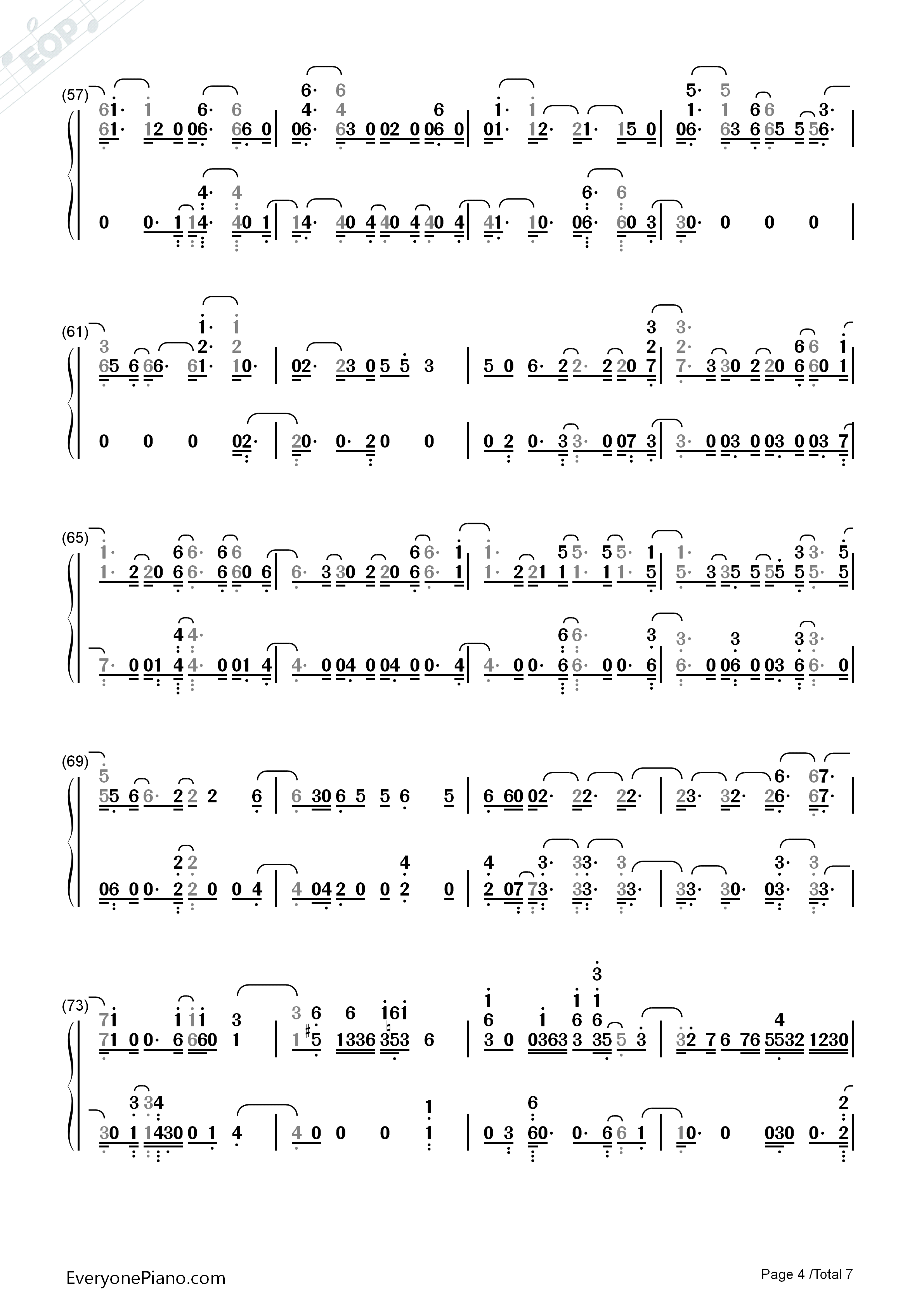 Stay_With_You钢琴简谱_Cheat_Codes演唱