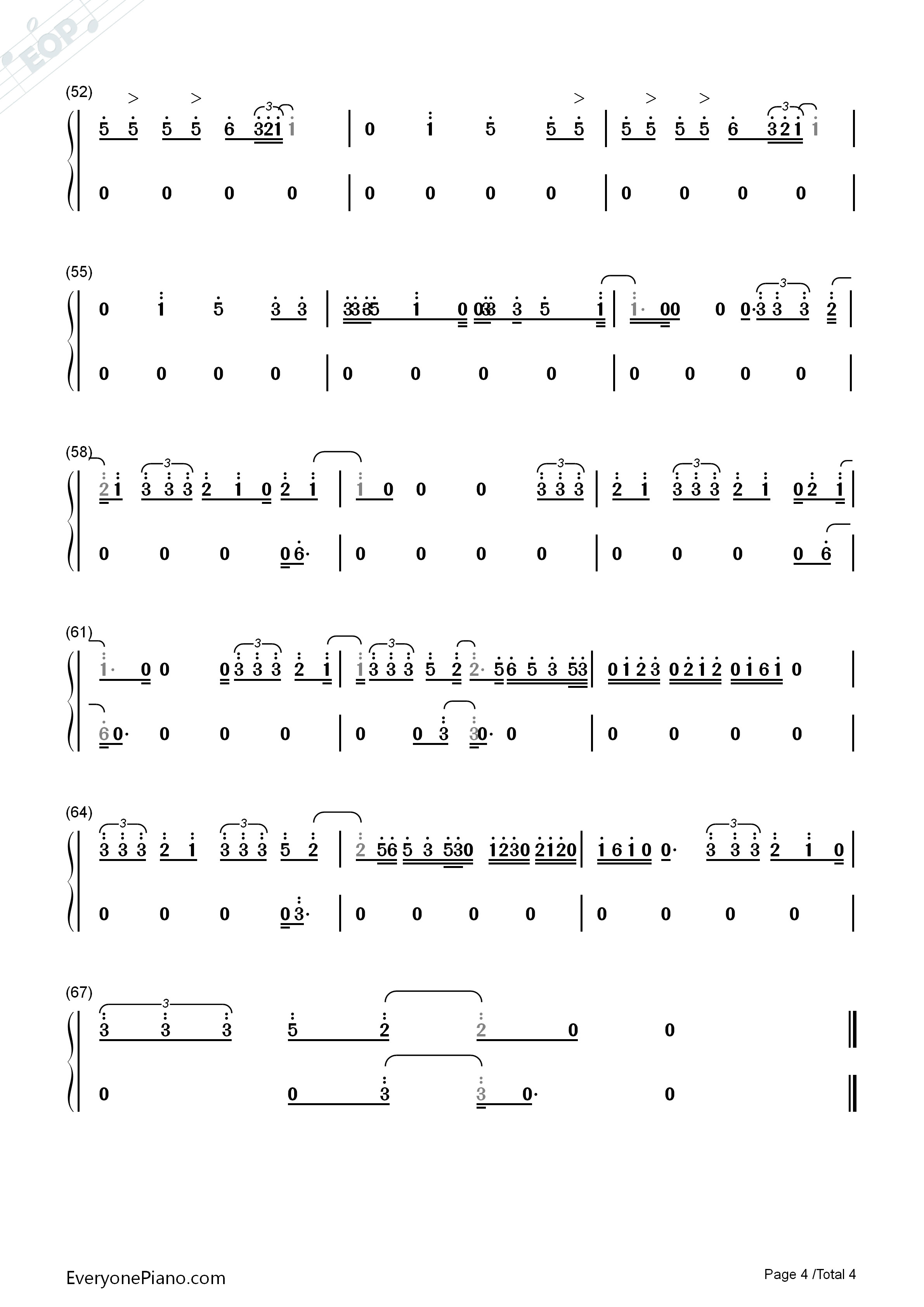 Most_Girls钢琴简谱_Hailee_Steinfeld演唱