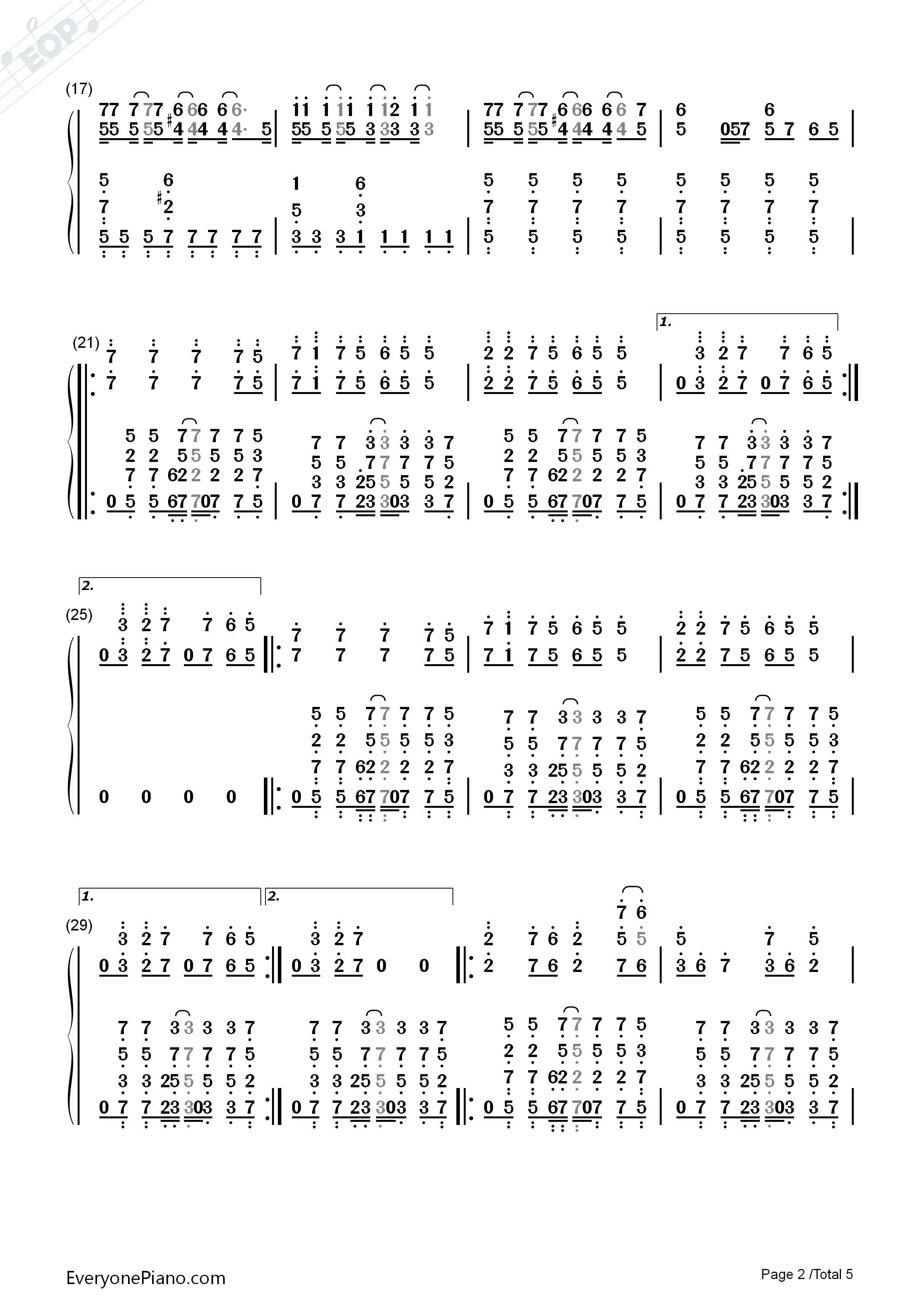 Don't_Want_You_Back钢琴简谱_Bakermat演唱