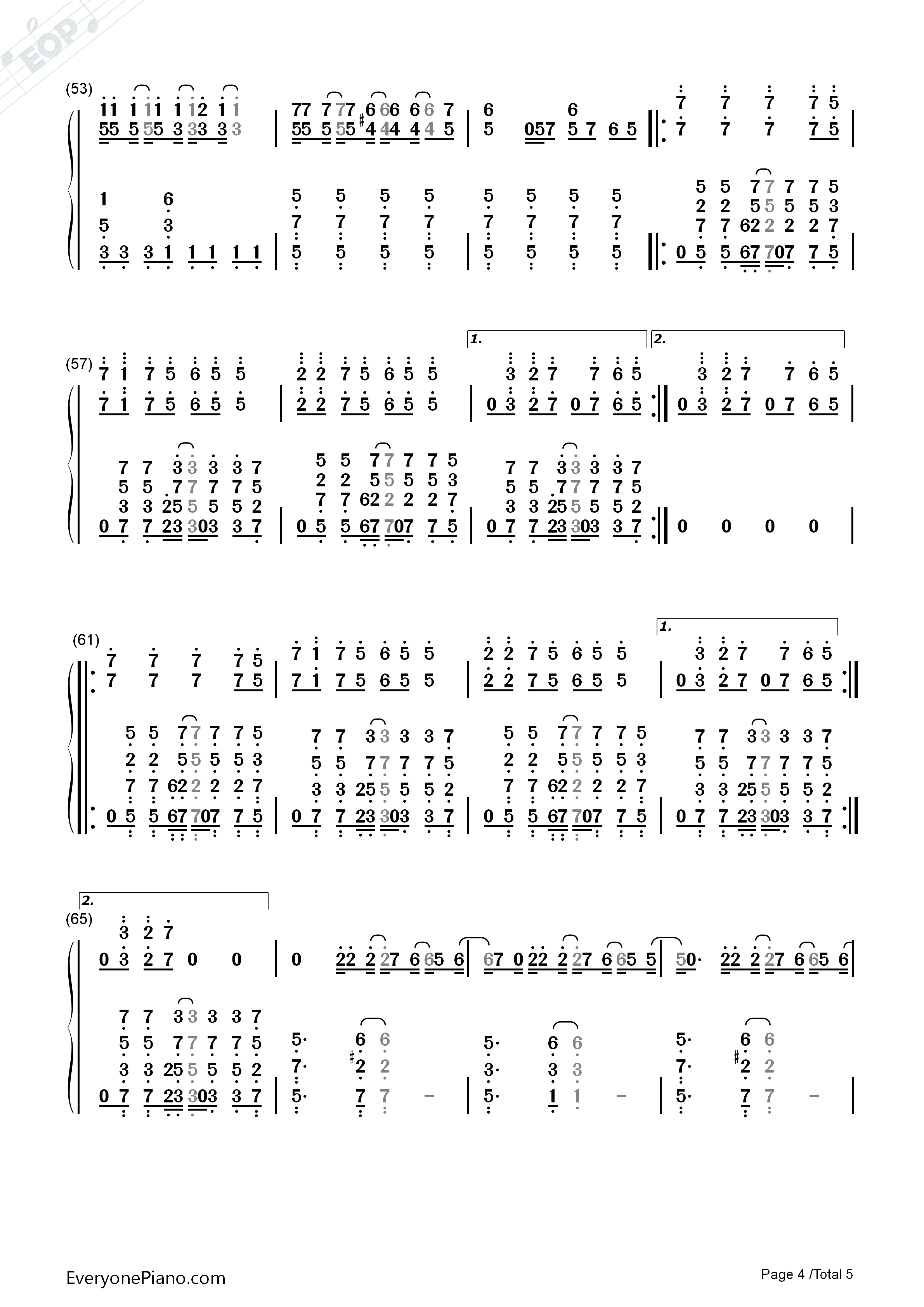 Don't_Want_You_Back钢琴简谱_Bakermat演唱