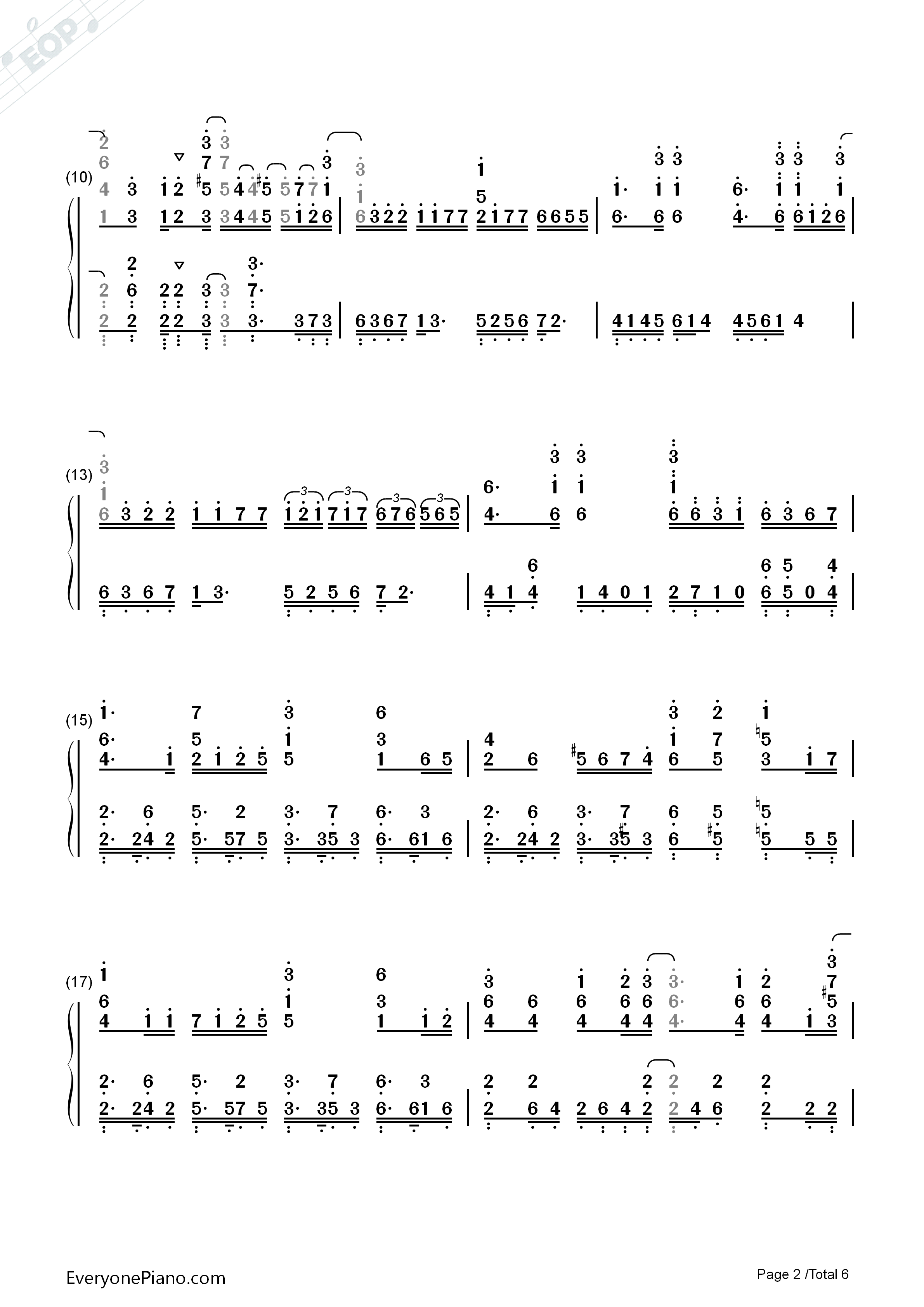 热情のスペクトラム钢琴简谱_生物股长演唱