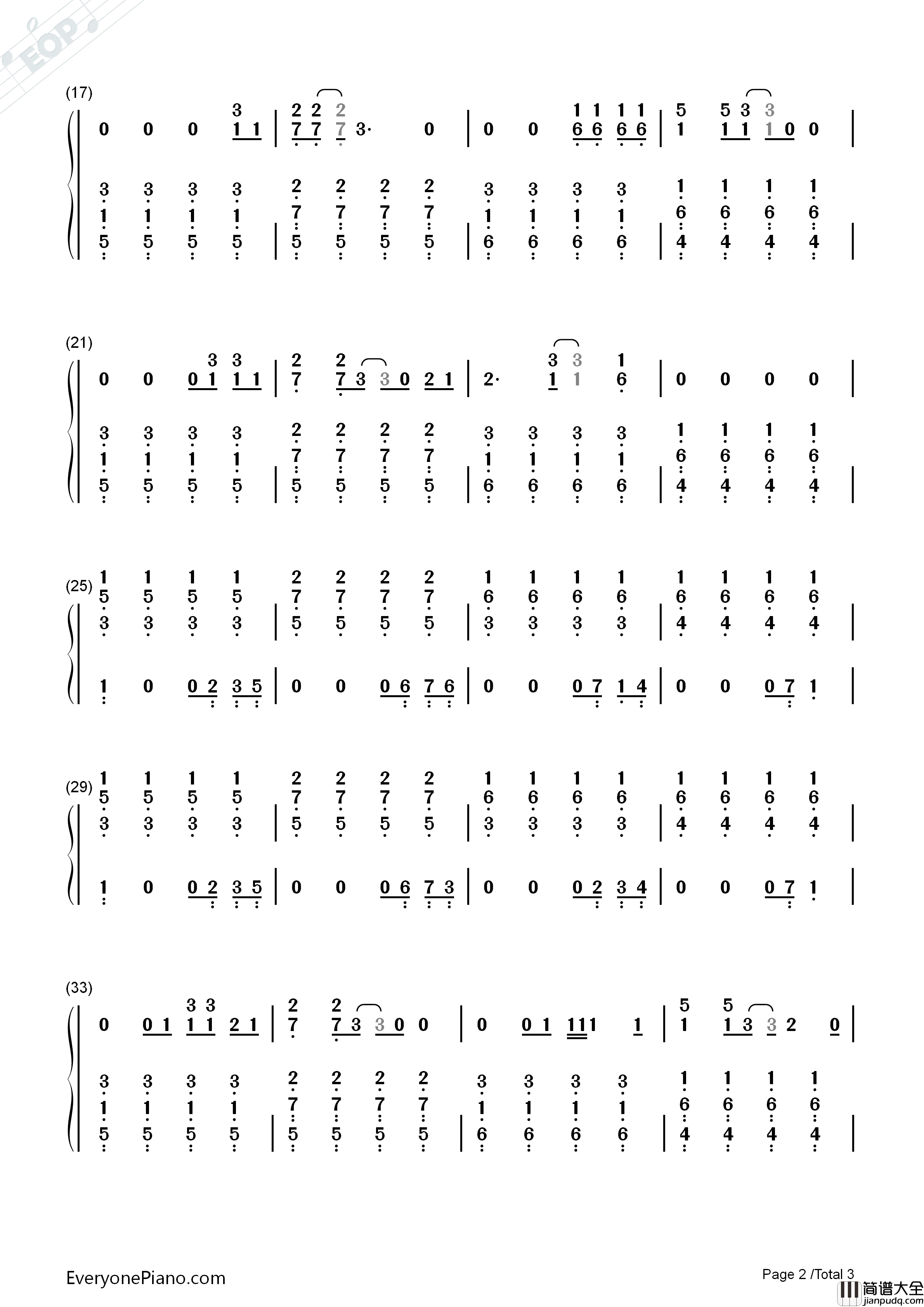 Don't_Stop_Believing钢琴简谱_Journey演唱