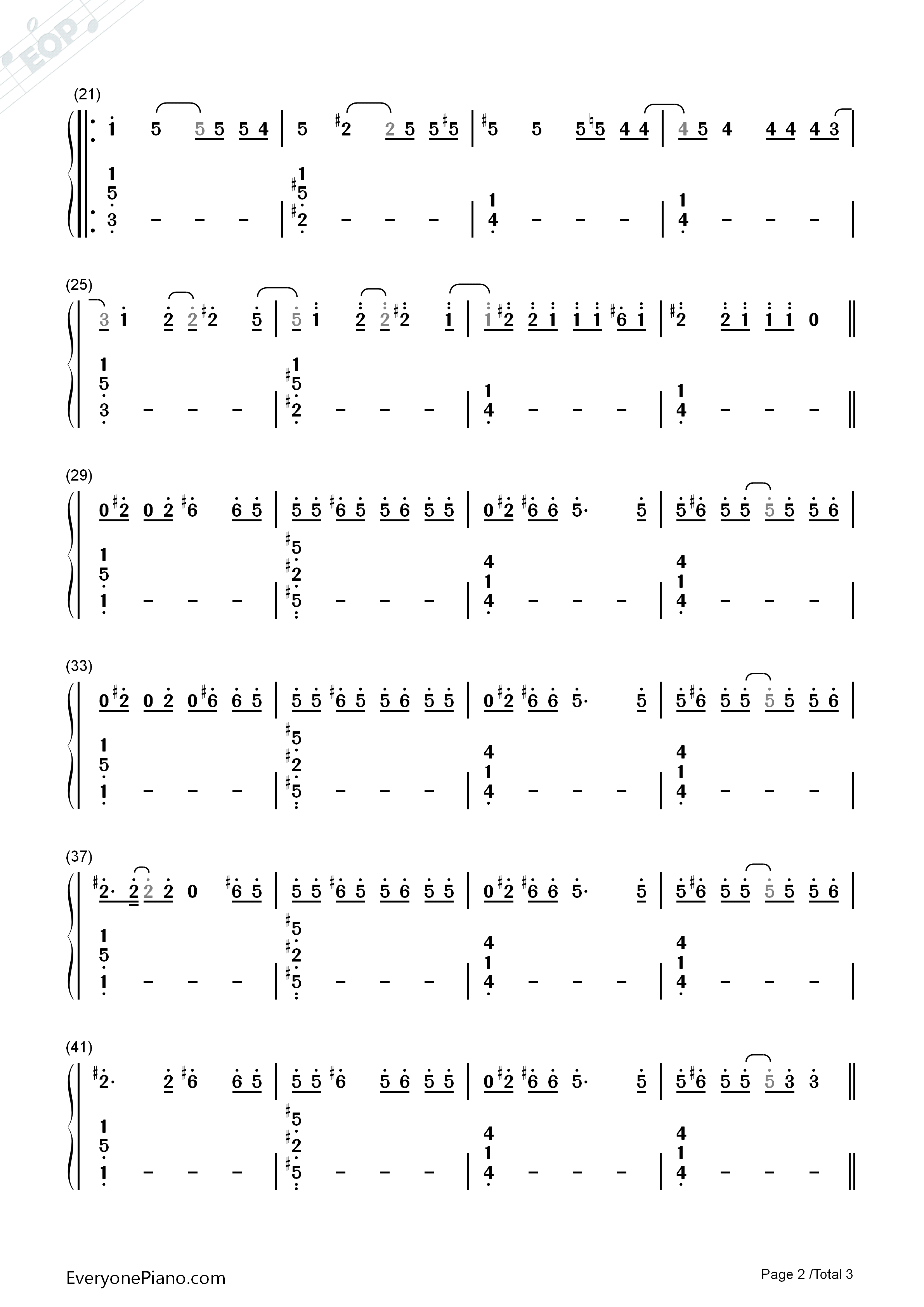 Young_and_Menace钢琴简谱_Fall_Out_Boy演唱