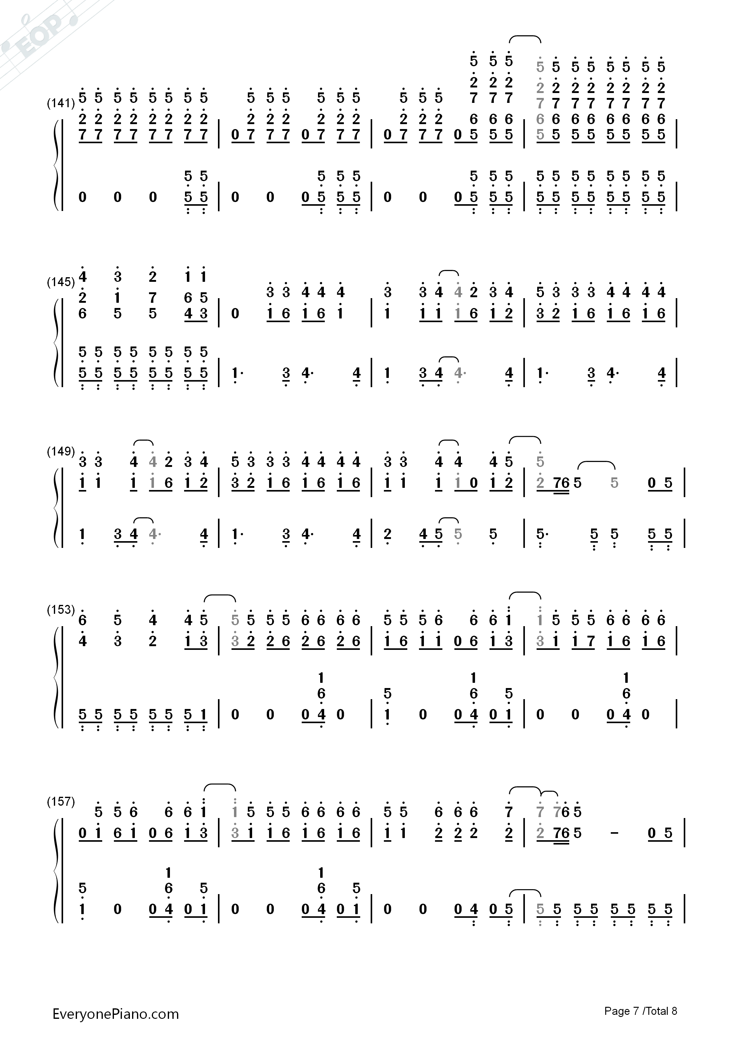 You_Can't_Stop_The_Beat钢琴简谱_Marc_Shaiman演唱