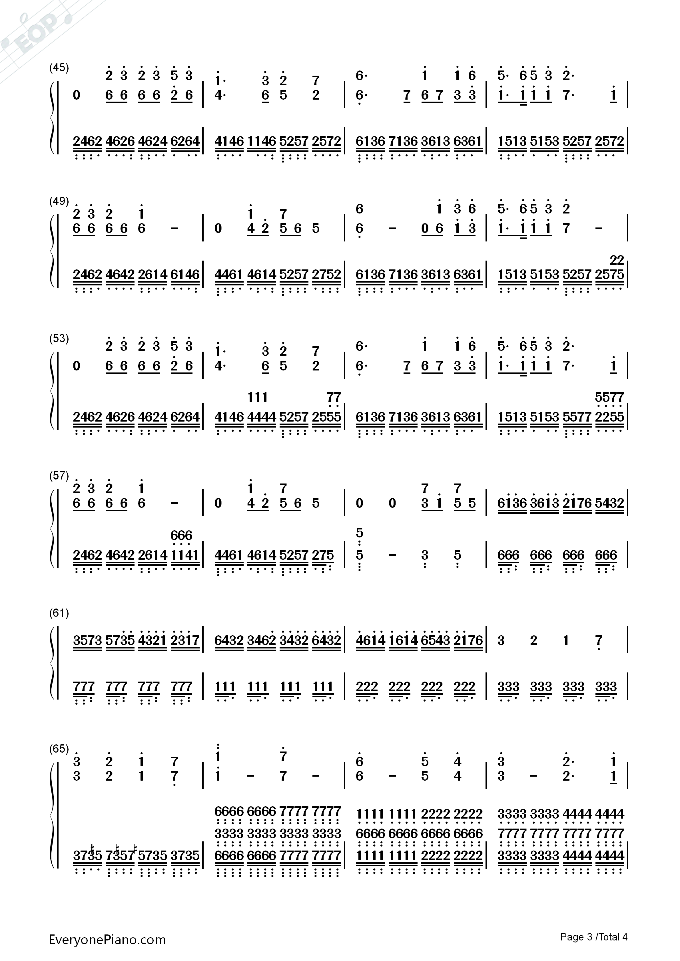 El_Dorado钢琴简谱_Two_Steps_from_Hell演唱