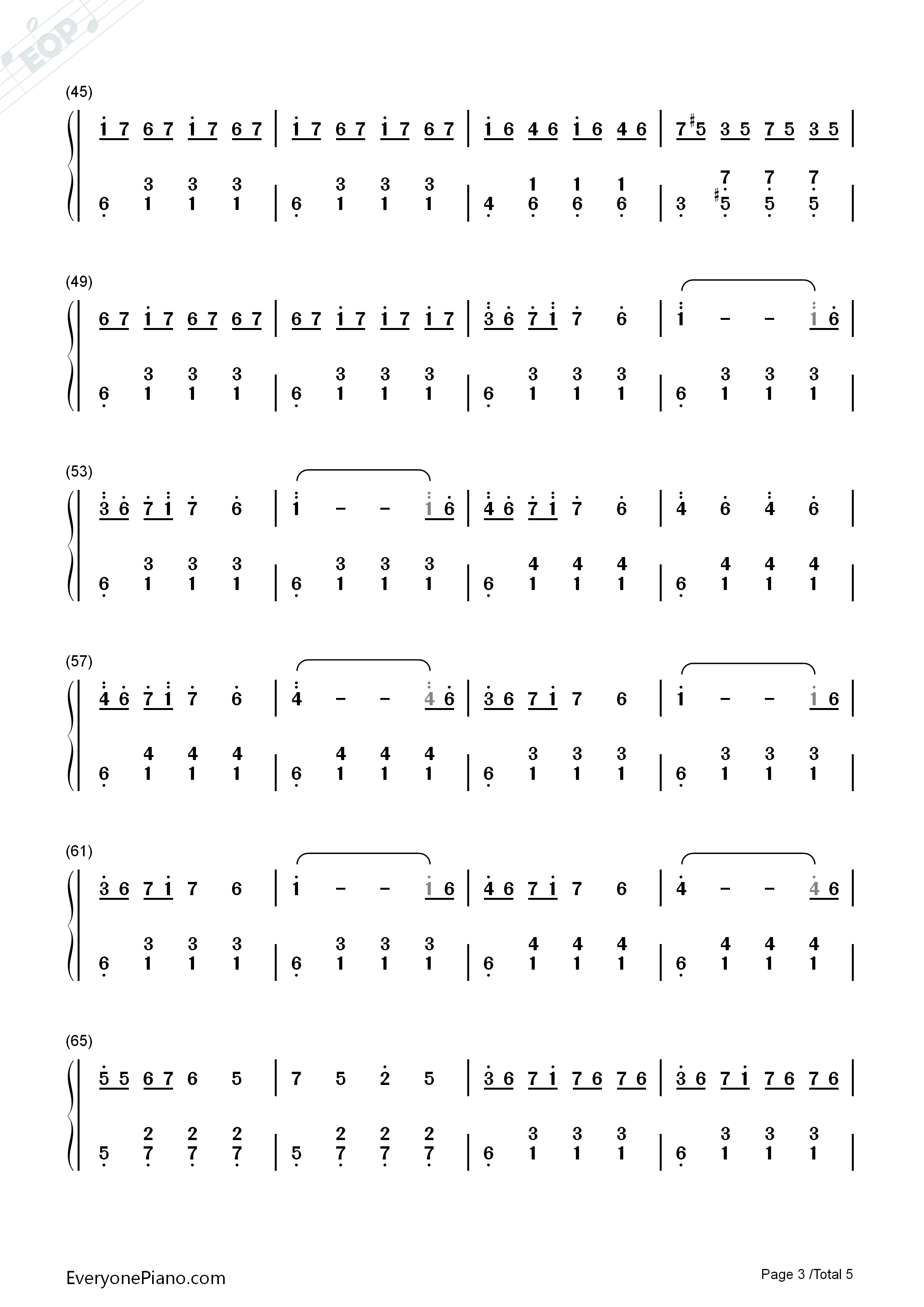 Pilgrims_on_a_Long_Journey钢琴简谱_Coeur_de_Pirate演唱