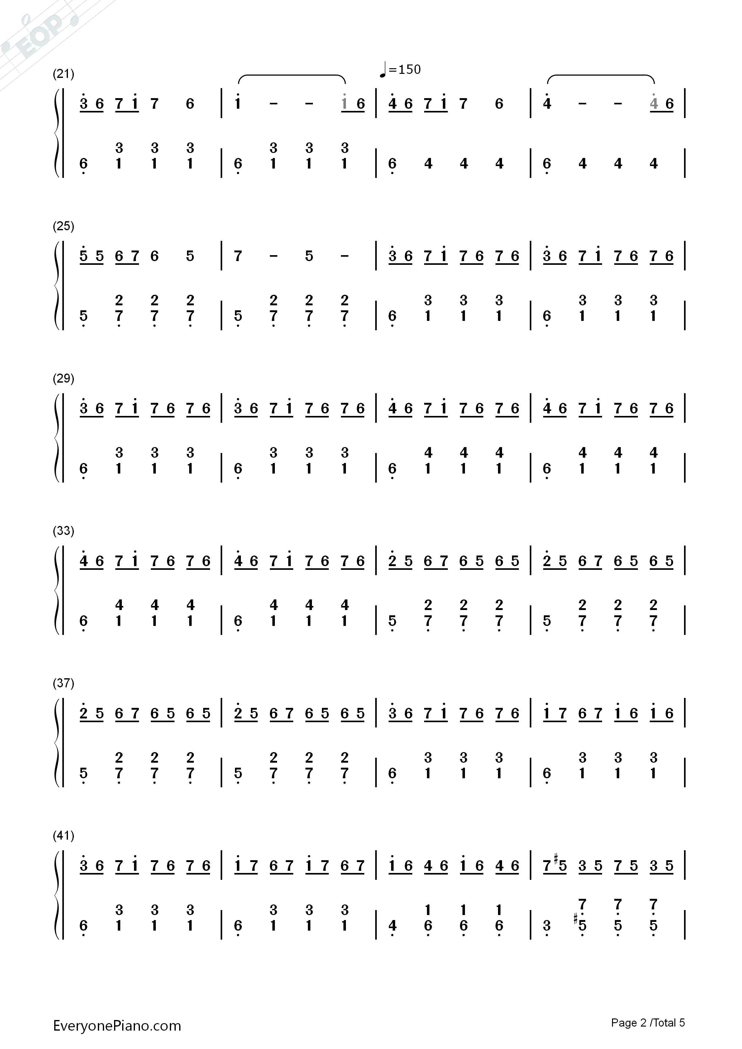 Pilgrims_on_a_Long_Journey钢琴简谱_Coeur_de_Pirate演唱