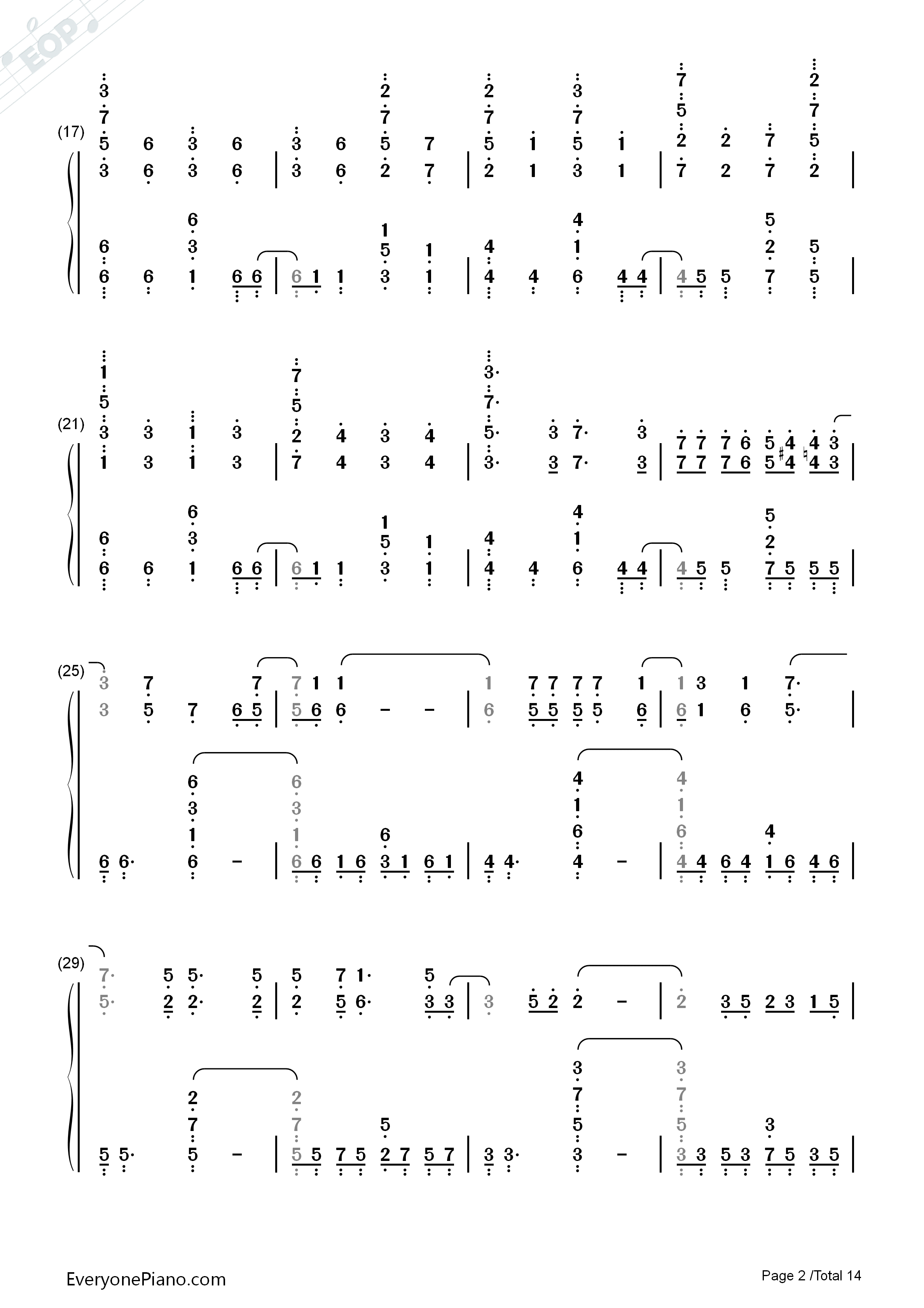 Signal钢琴简谱_TK_from_凛として时雨演唱