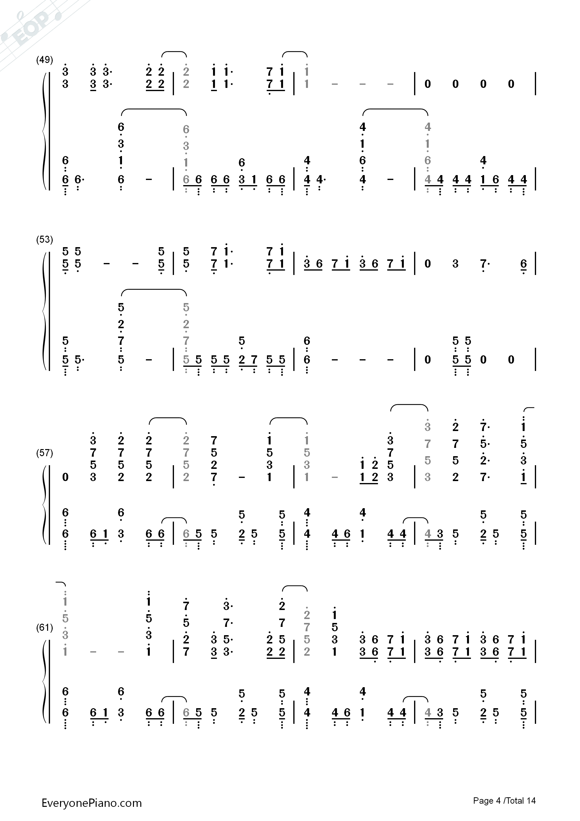 Signal钢琴简谱_TK_from_凛として时雨演唱