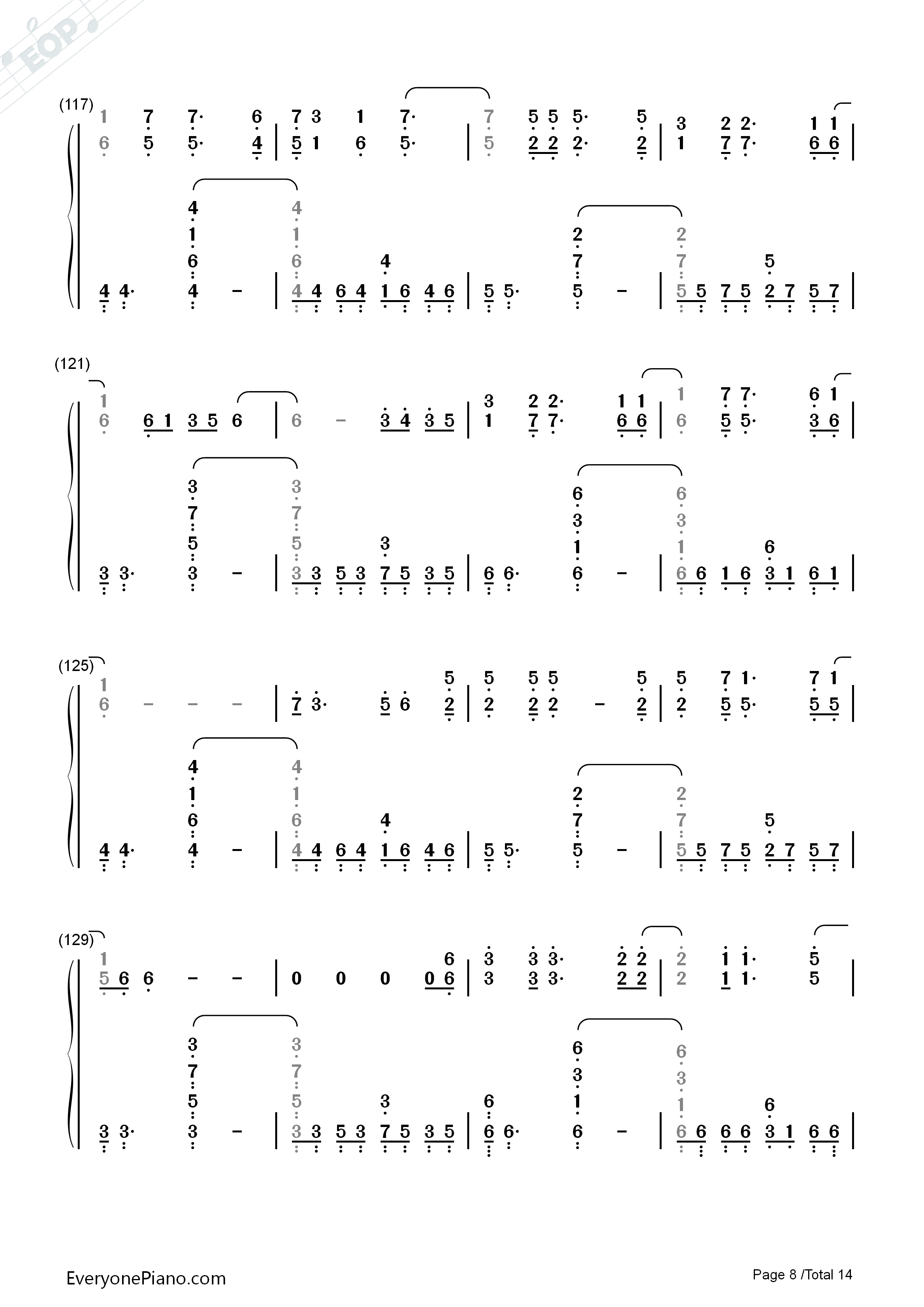 Signal钢琴简谱_TK_from_凛として时雨演唱