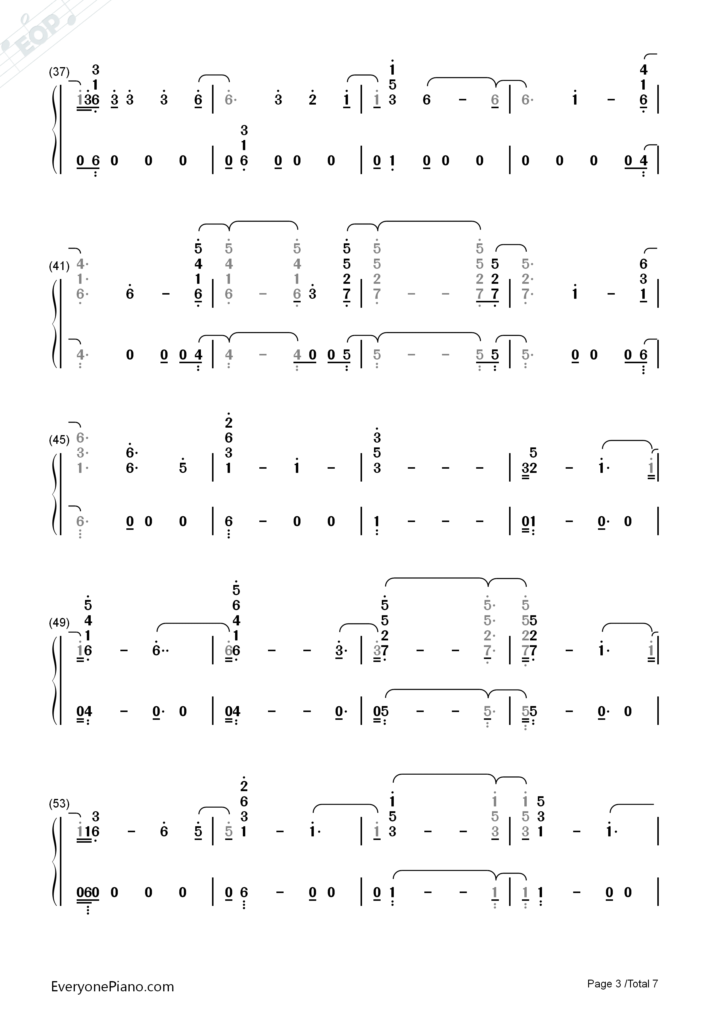 Hopeless钢琴简谱_Halsey演唱