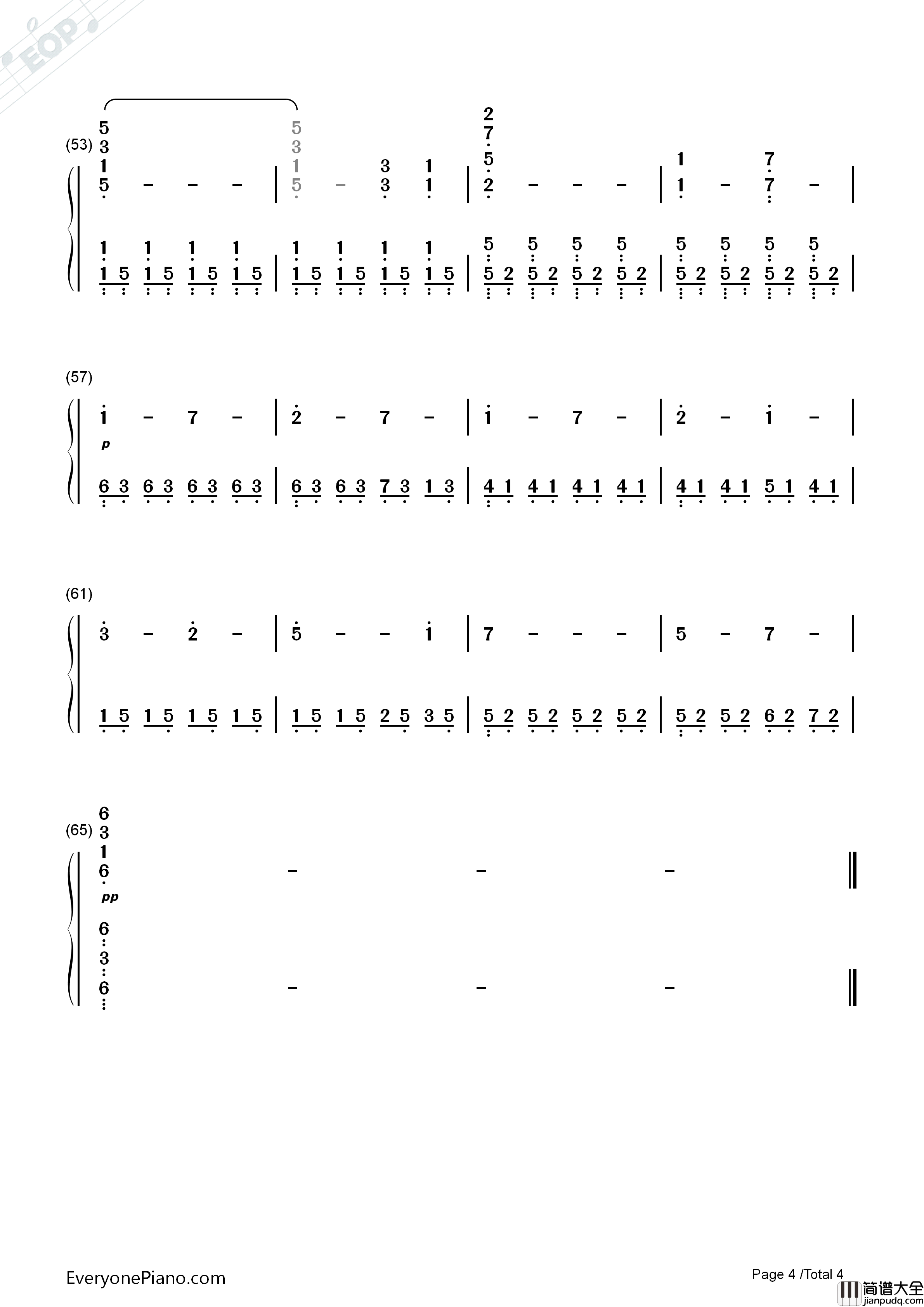 Rise钢琴简谱_John_Dreamer演唱